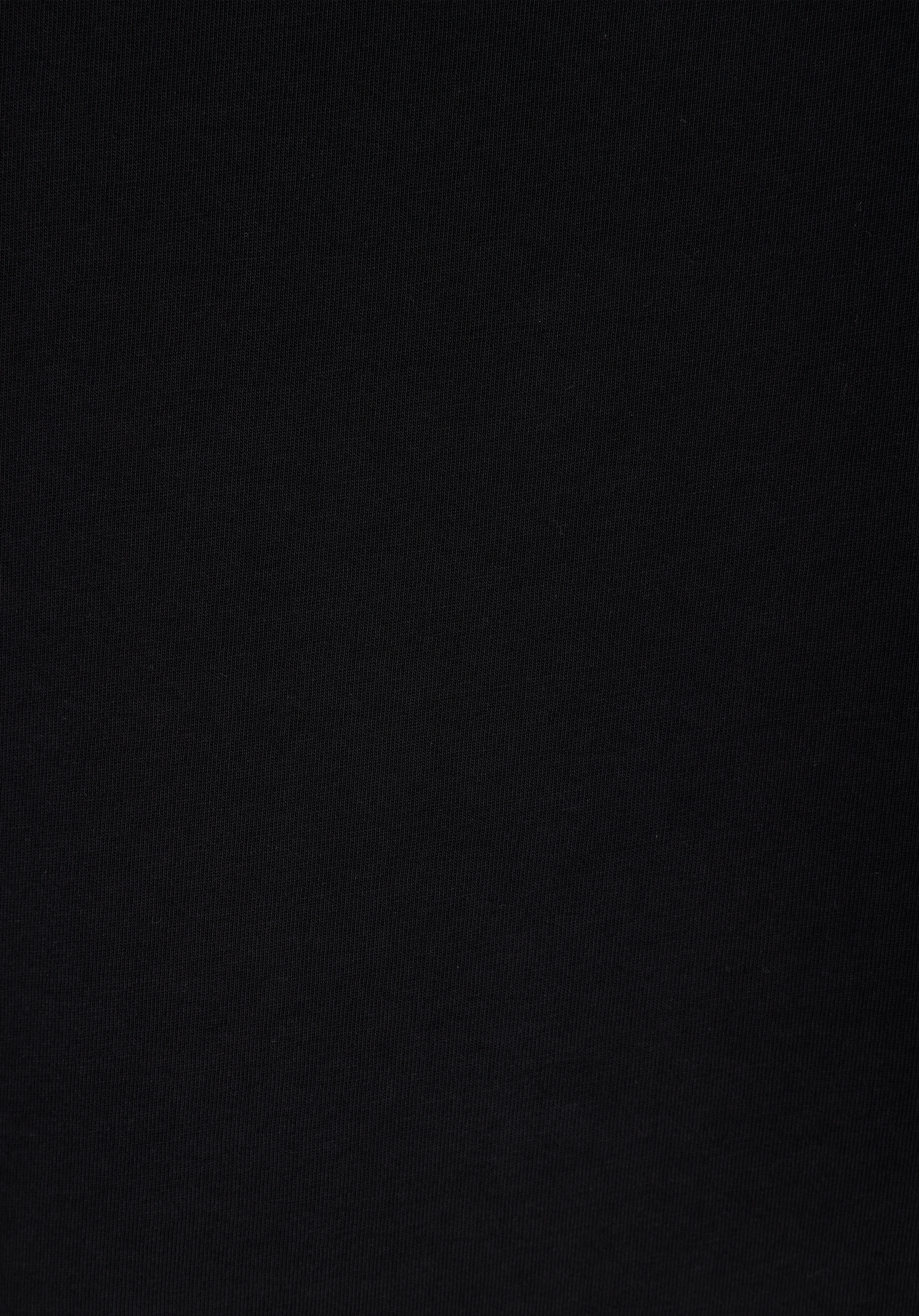 Comfort Fit Yuvarlak Yaka Düz Erkek Siyah Kısa Kol Tişört