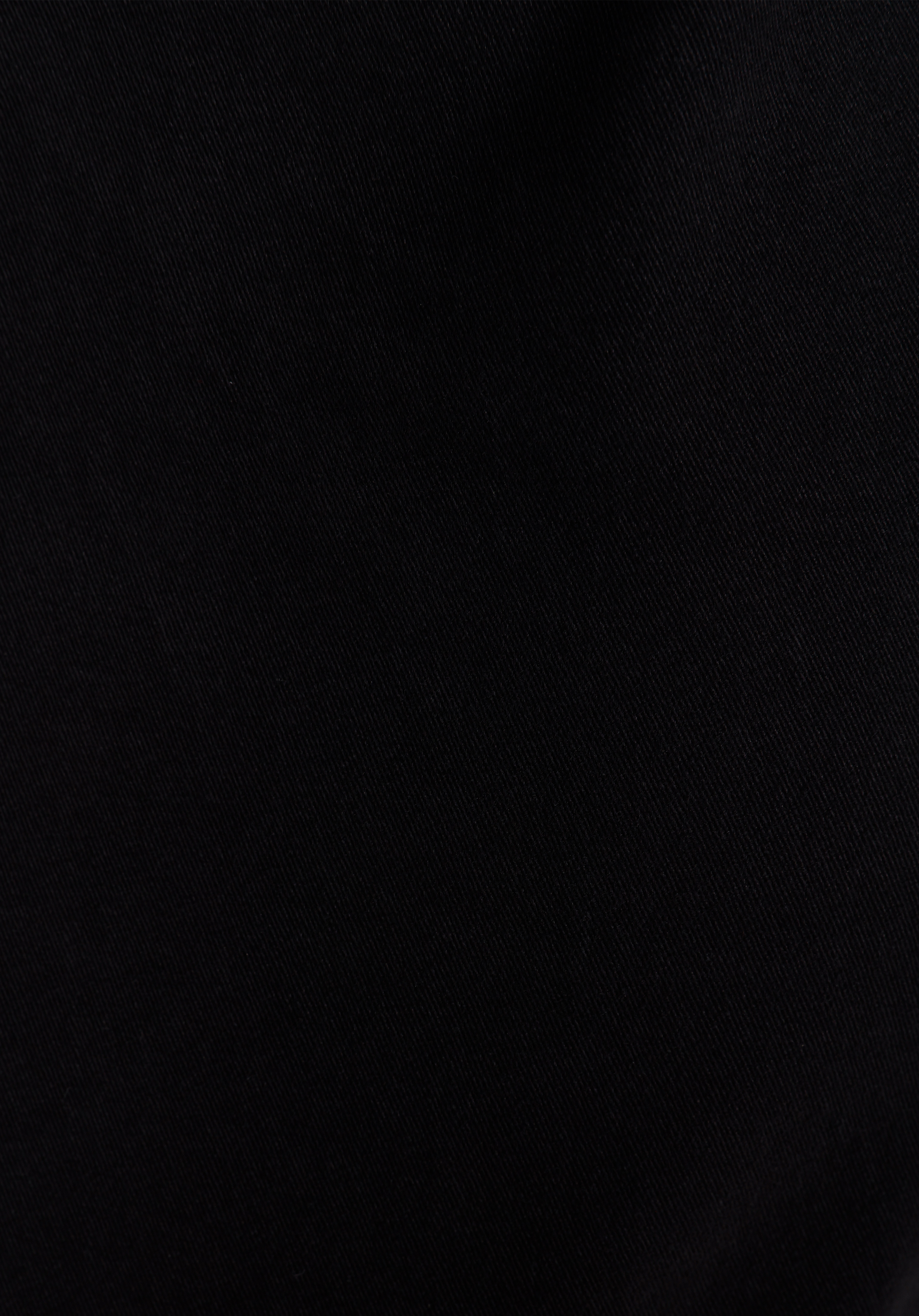 Regular Fit Orta Bel Düz Paça Erkek Siyah  Pantolon