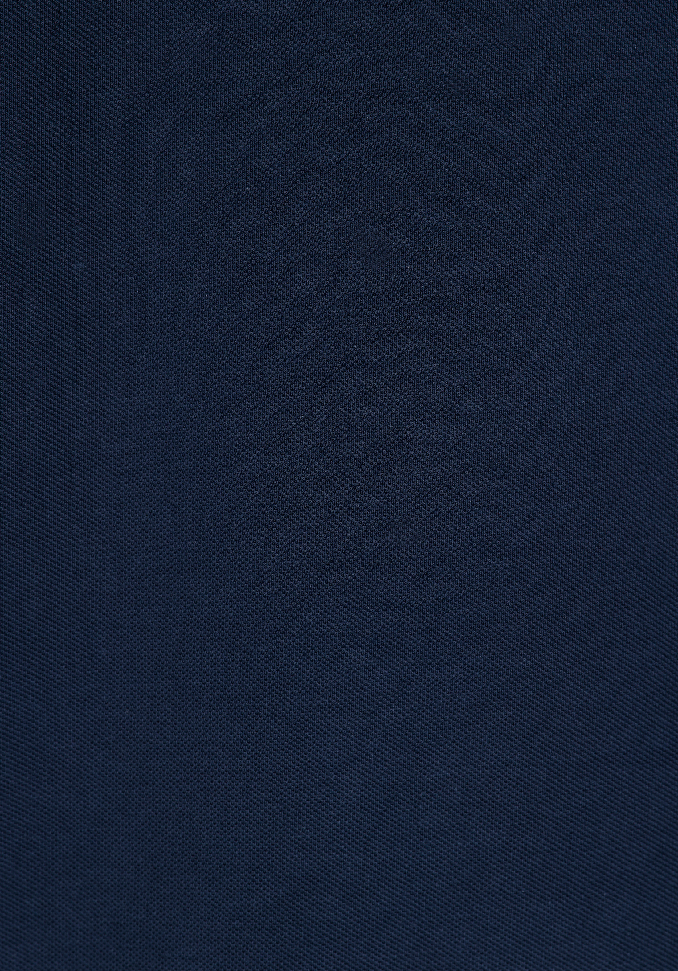 Comfort Fit Polo Yaka Düz Erkek Lacivert Kısa Kol Tişört