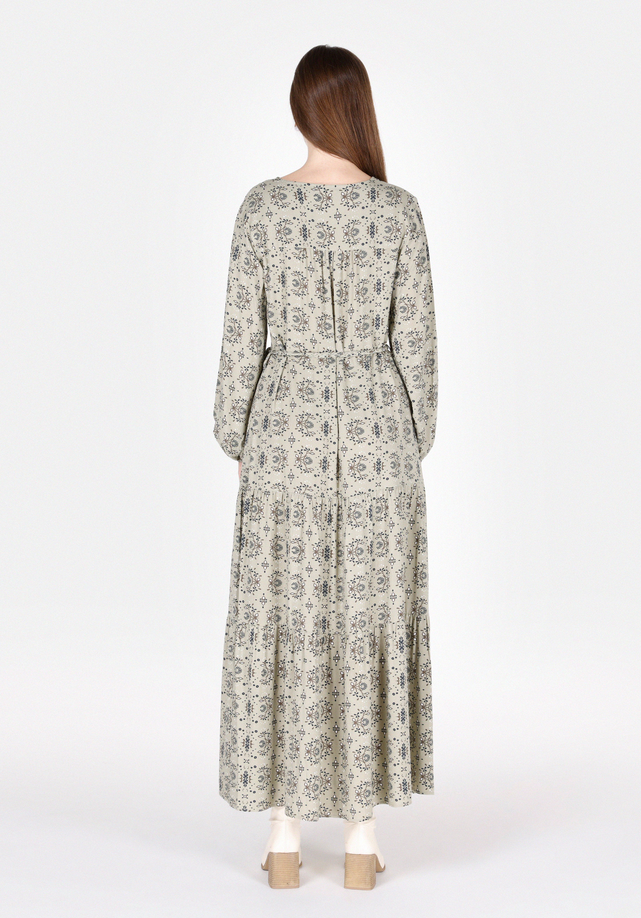 Regular Fit  Kadın Çok Renkli  Elbise