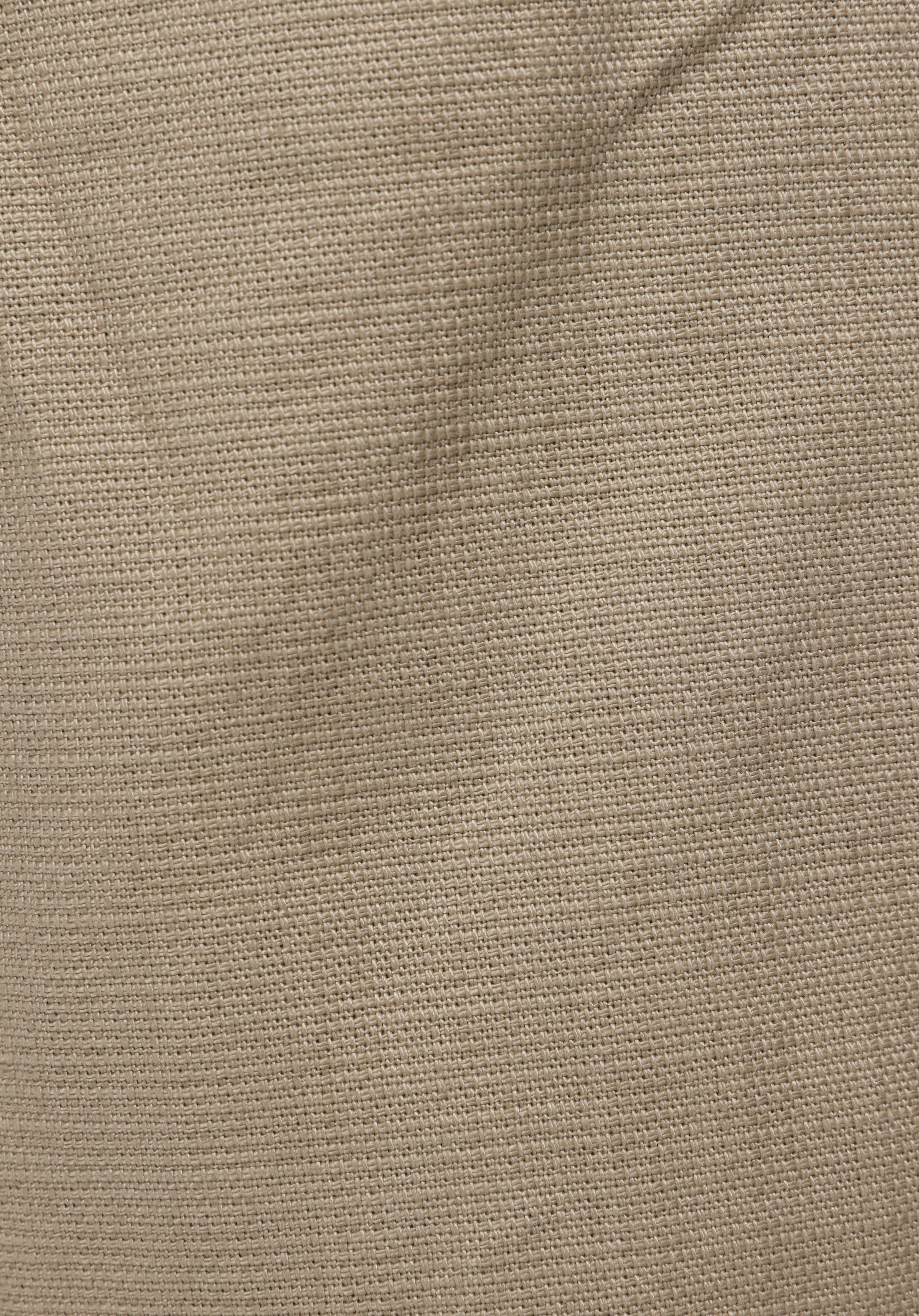 Regular Fit Orta Bel Düz Erkek Bej Şort