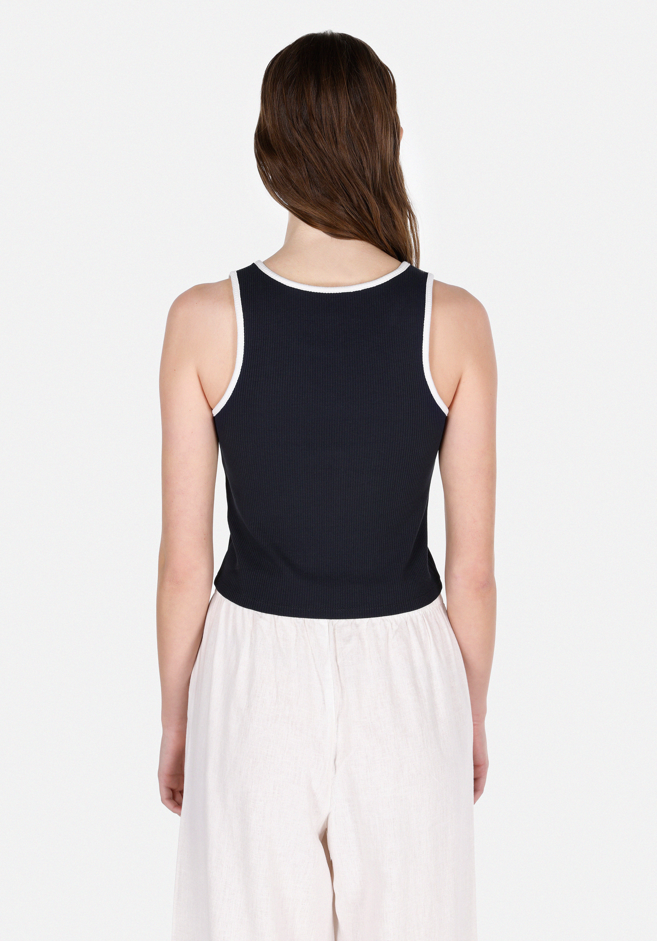 Slim Fit   Kadın Lacivert Atlet