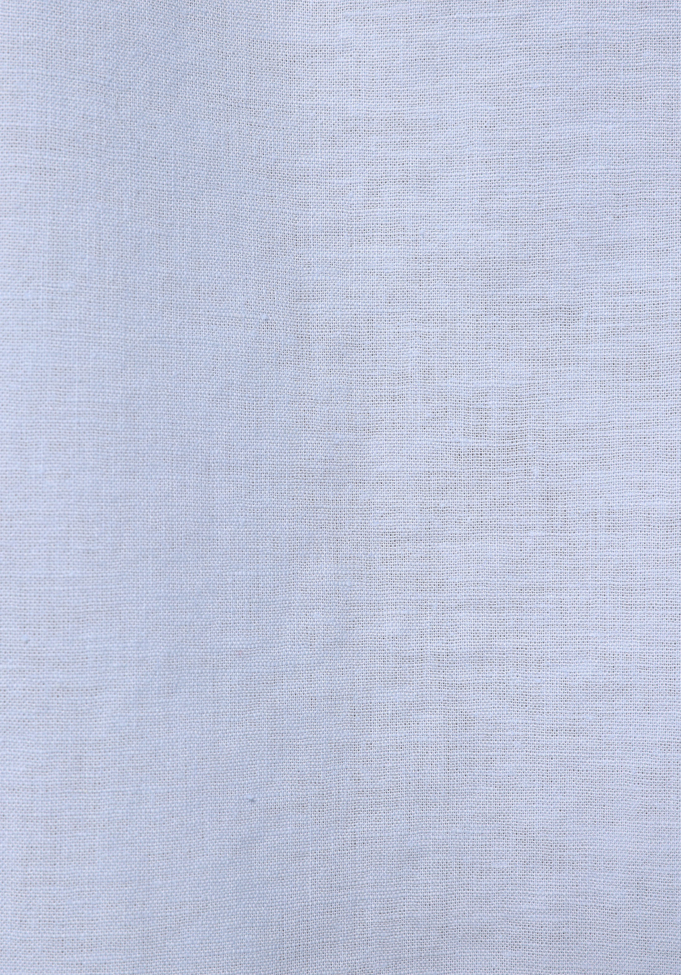 Regular Fit Shirt Neck Düz Erkek Mavi Uzun Kol Gömlek