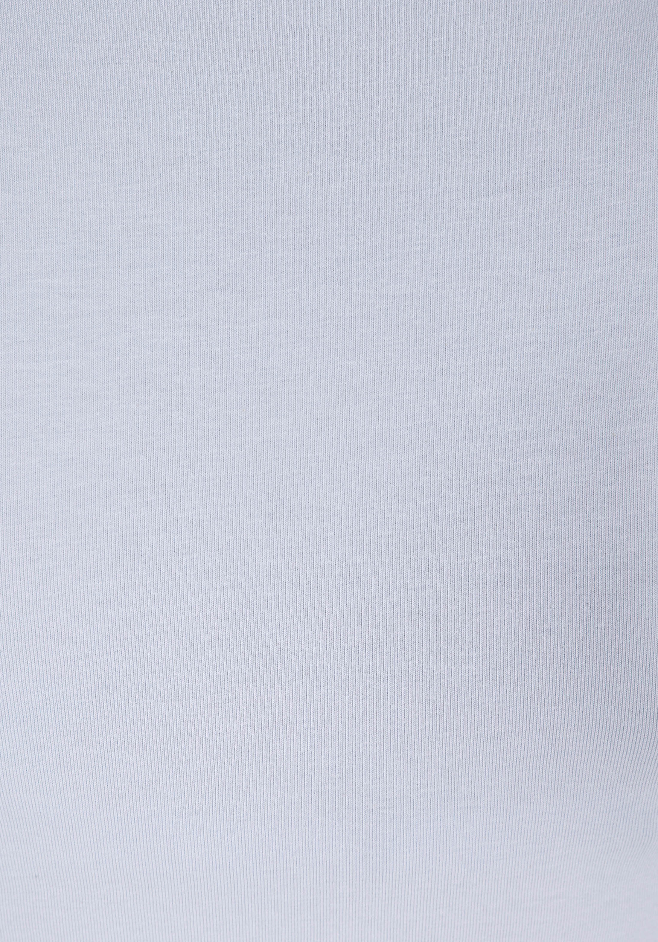 Slim Fit Yuvarlak Yaka Baskılı Kadın Mavi Kısa Kol Tişört