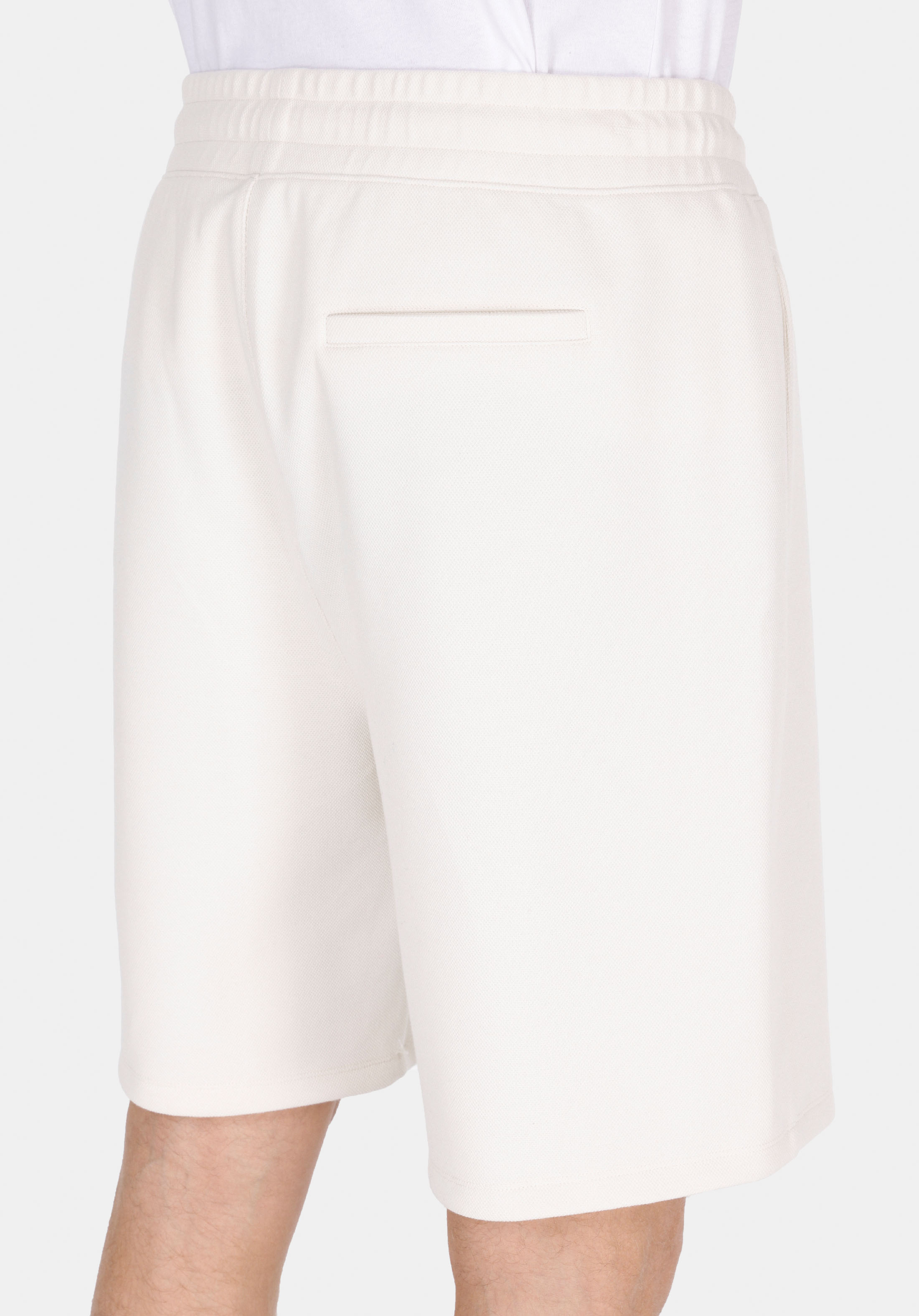 Regular Fit Orta Bel Düz Erkek Taş Şort