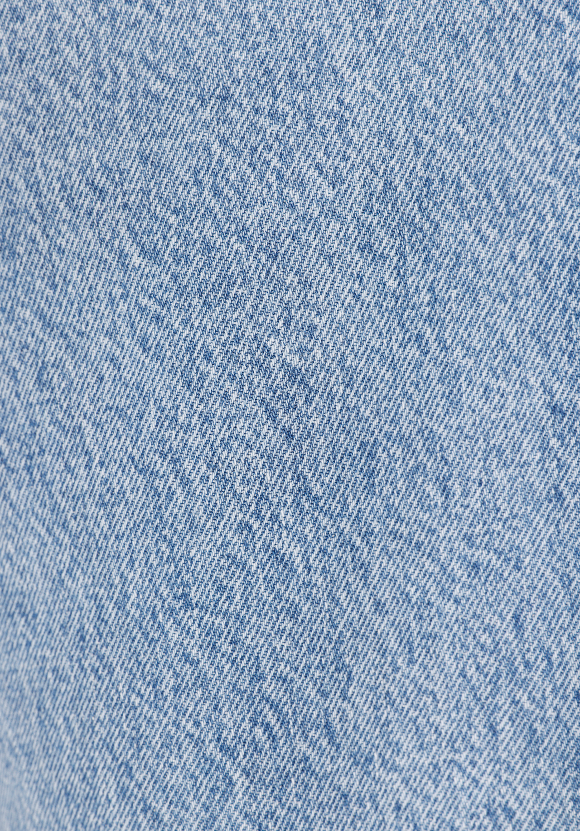 Loose Tapered Fit   Erkek Light İndigo Denim Jean Pantolon