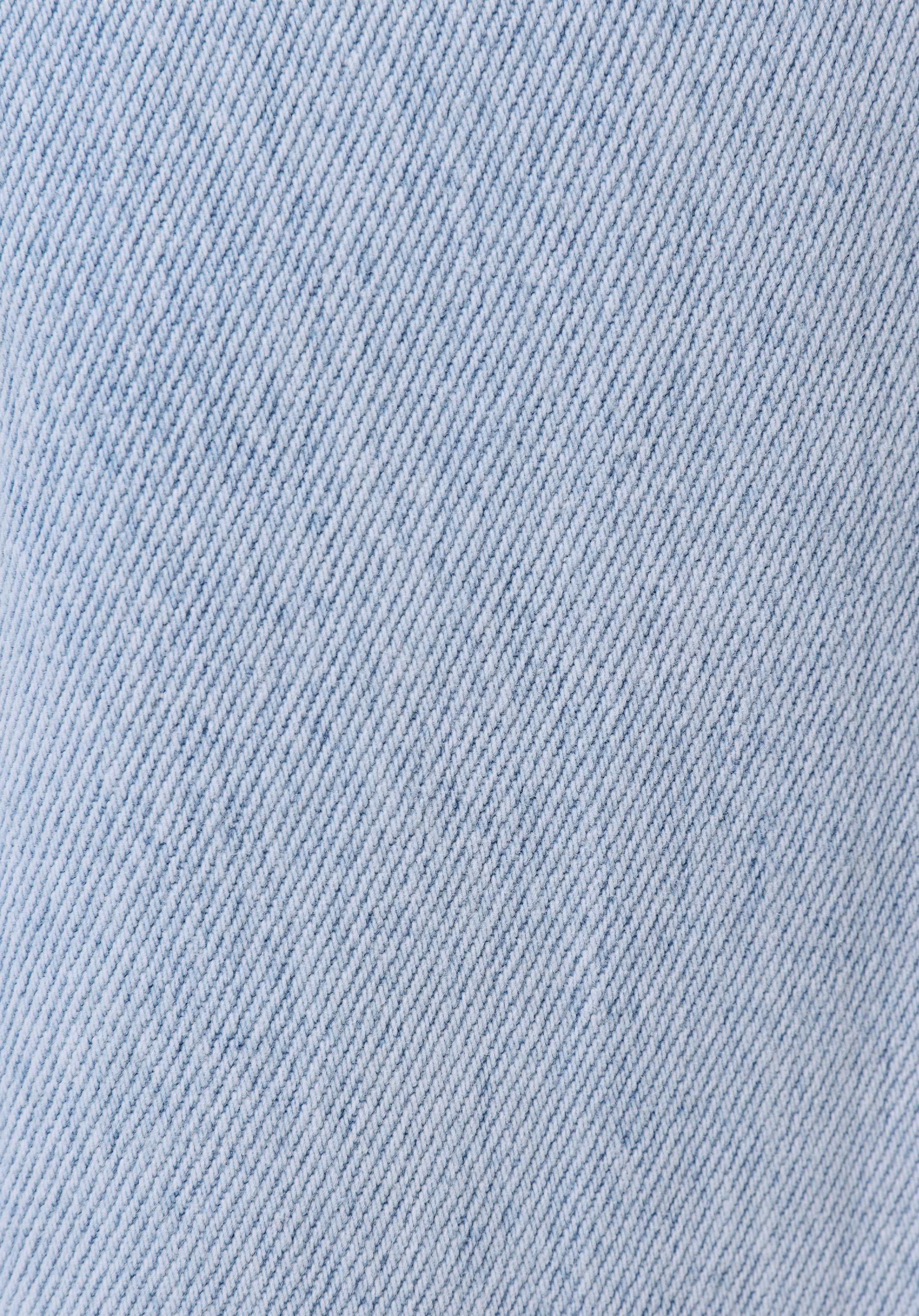 Mom Fit   Kadın Bleach İndigo Denim Jean Pantolon