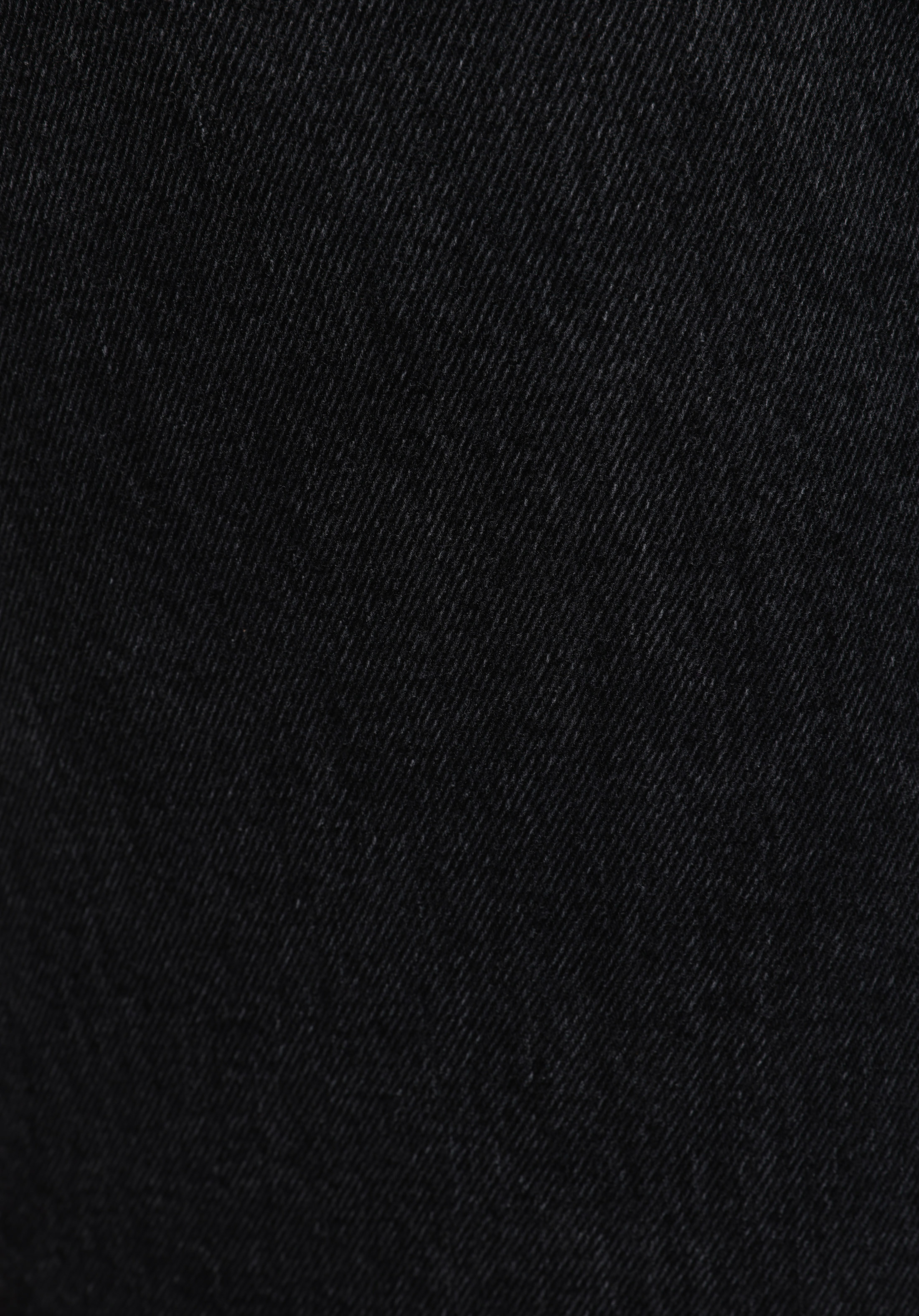 Straight Fit   Kadın Siyah Jean Pantolon