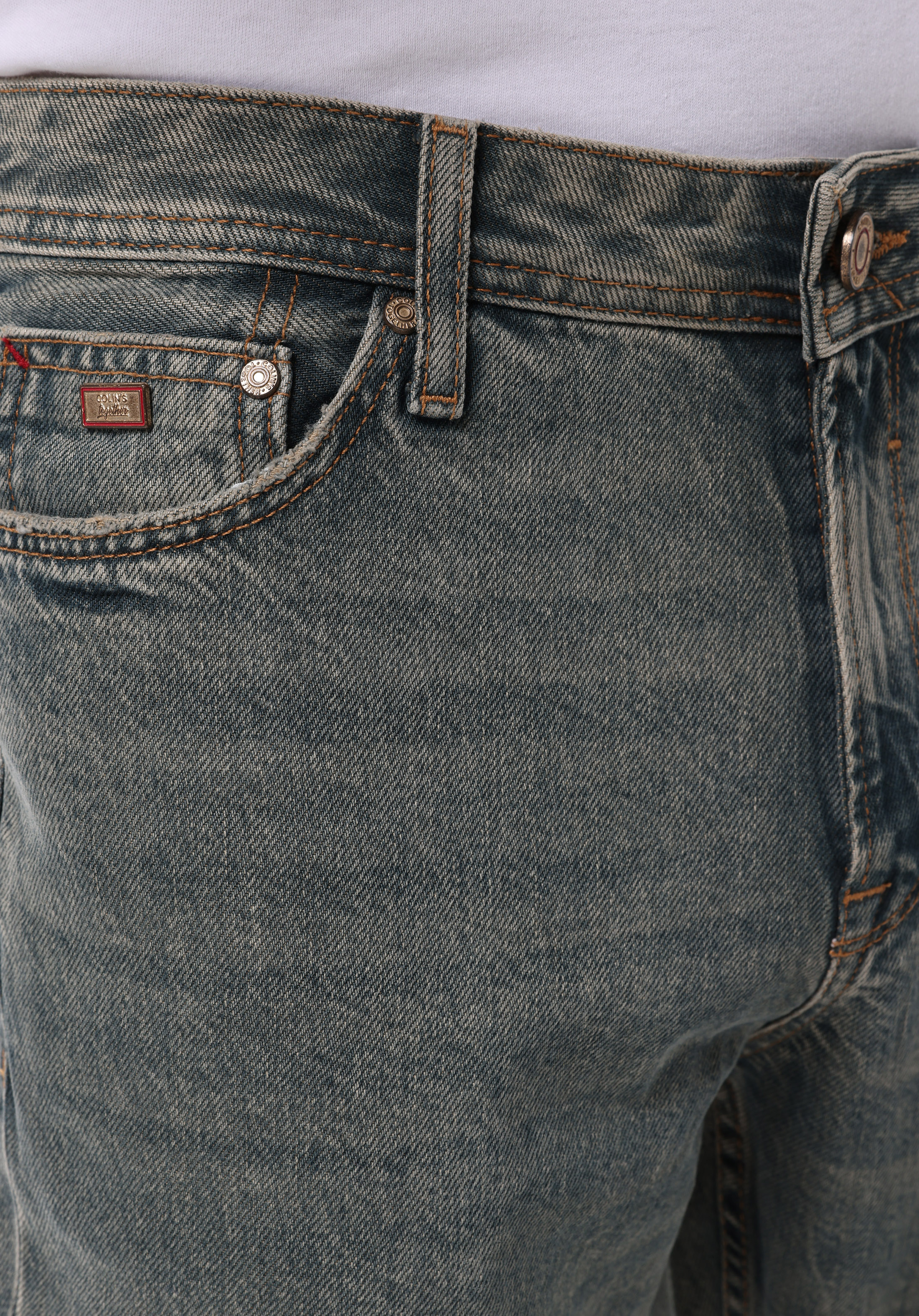 Regular Fit   Erkek İndigo Jean Pantolon