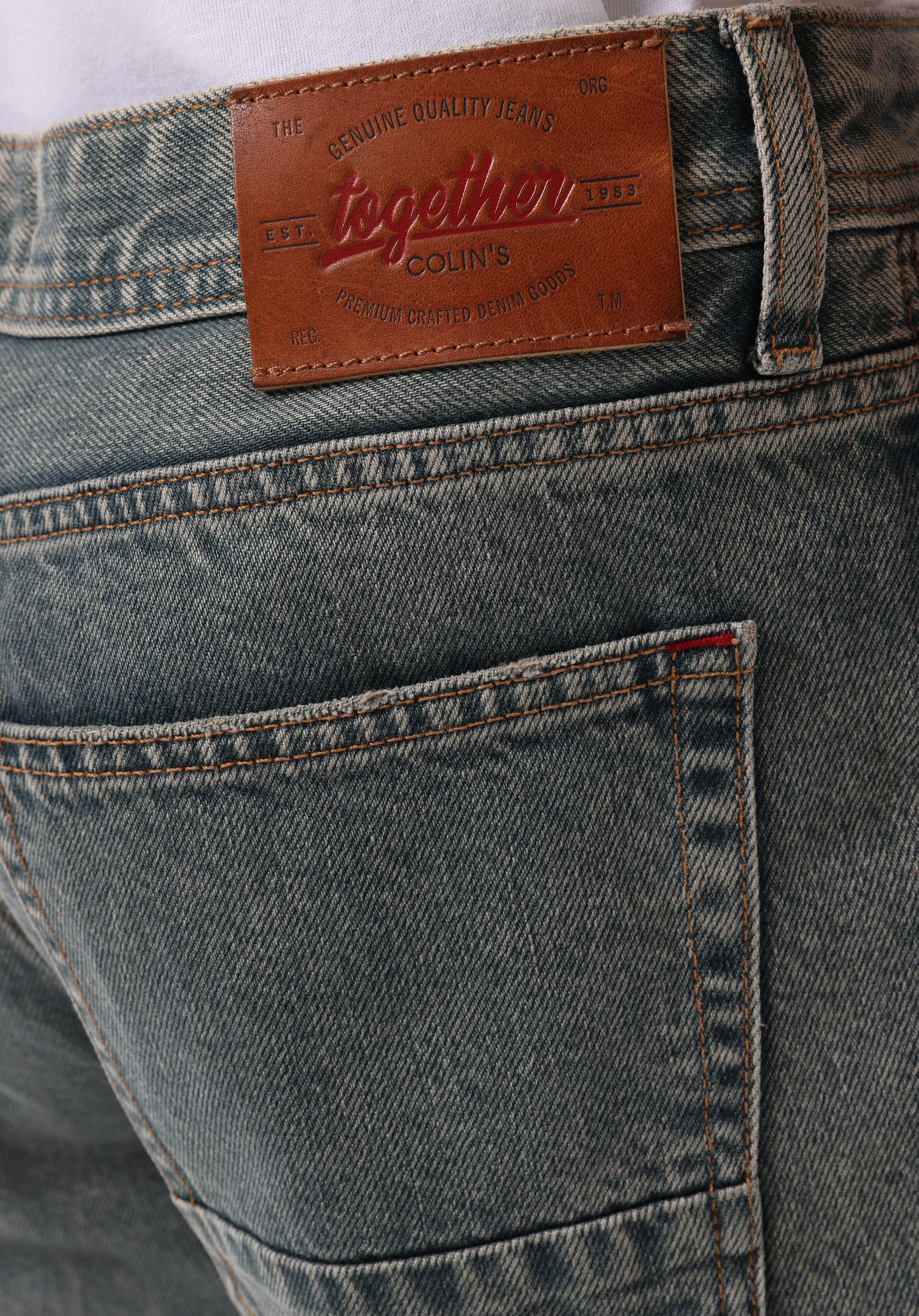 Regular Fit   Erkek İndigo Jean Pantolon