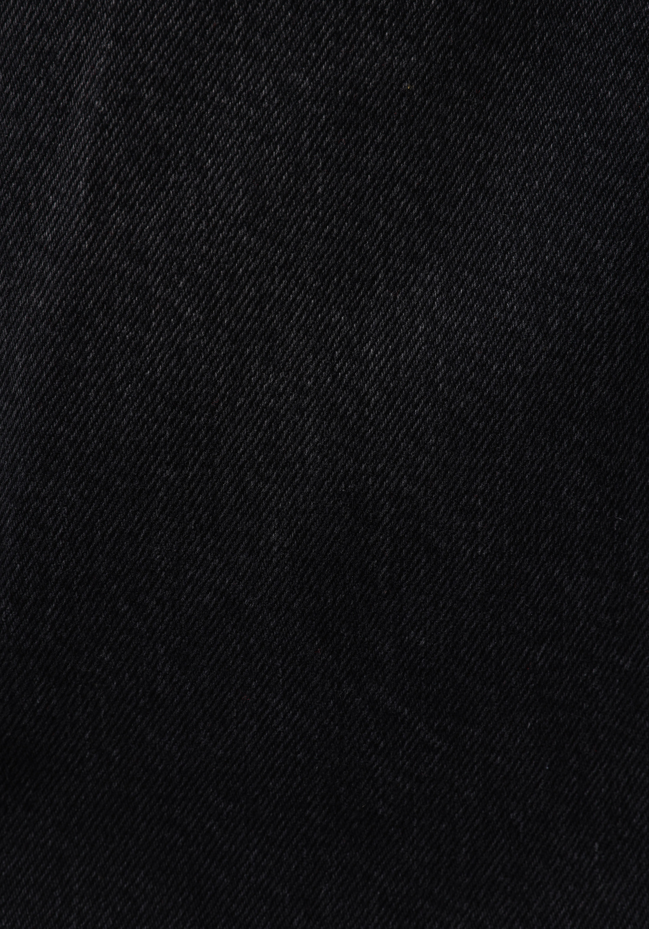 Loose Straight Fit   Erkek Siyah Jean Pantolon