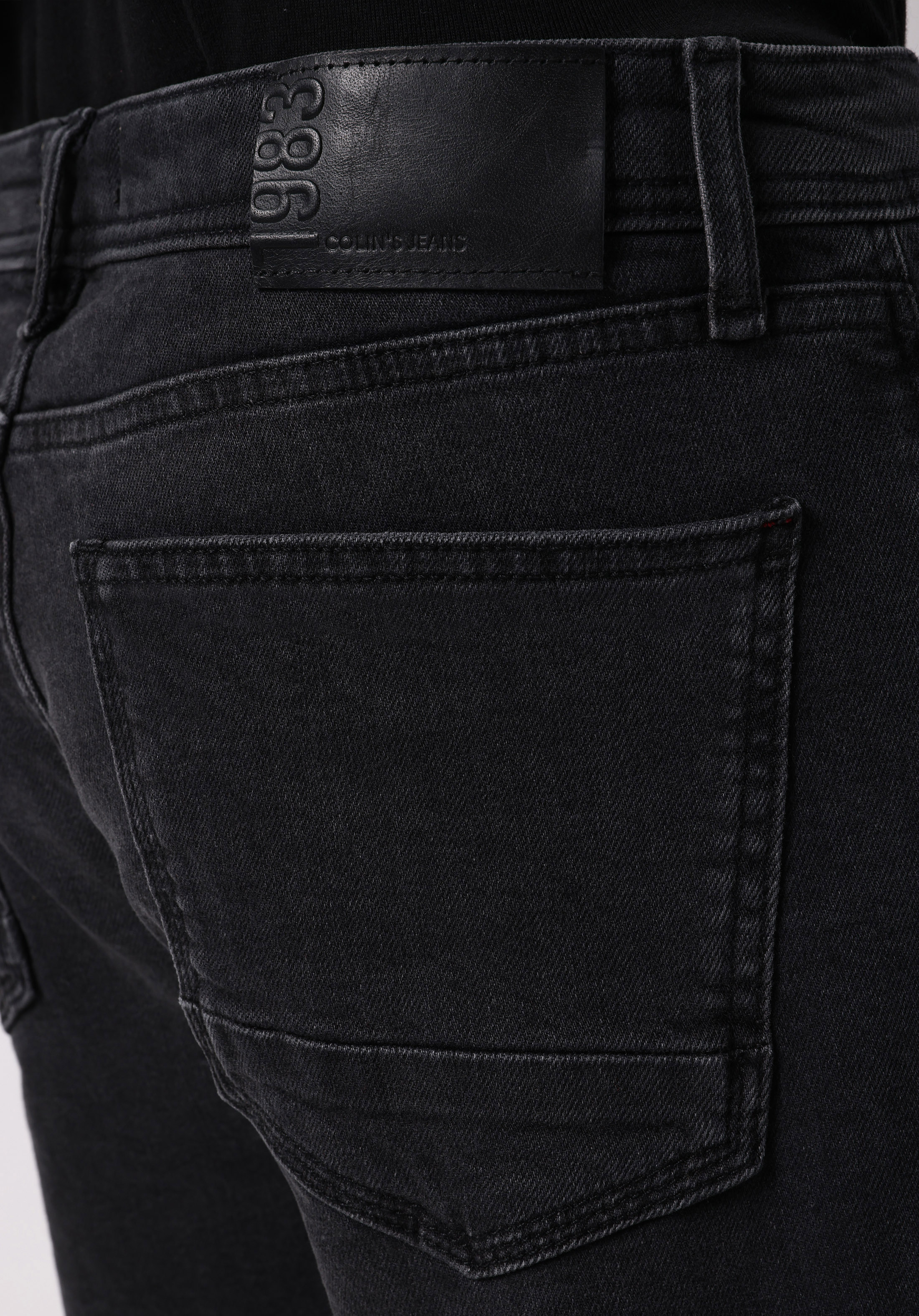 Regular Fit   Erkek Siyah Jean Pantolon