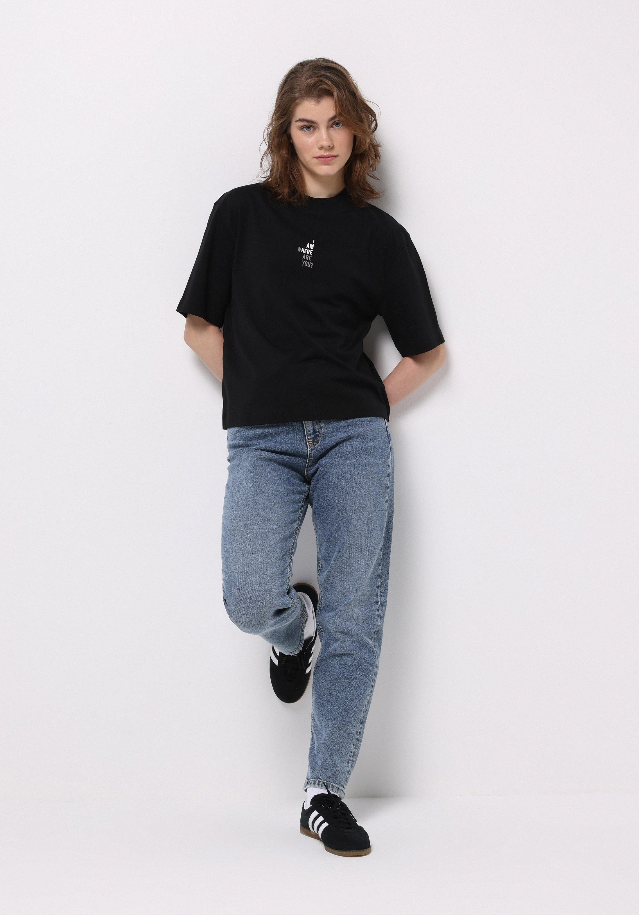 Mom Fit   Kadın İndigo Jean Pantolon