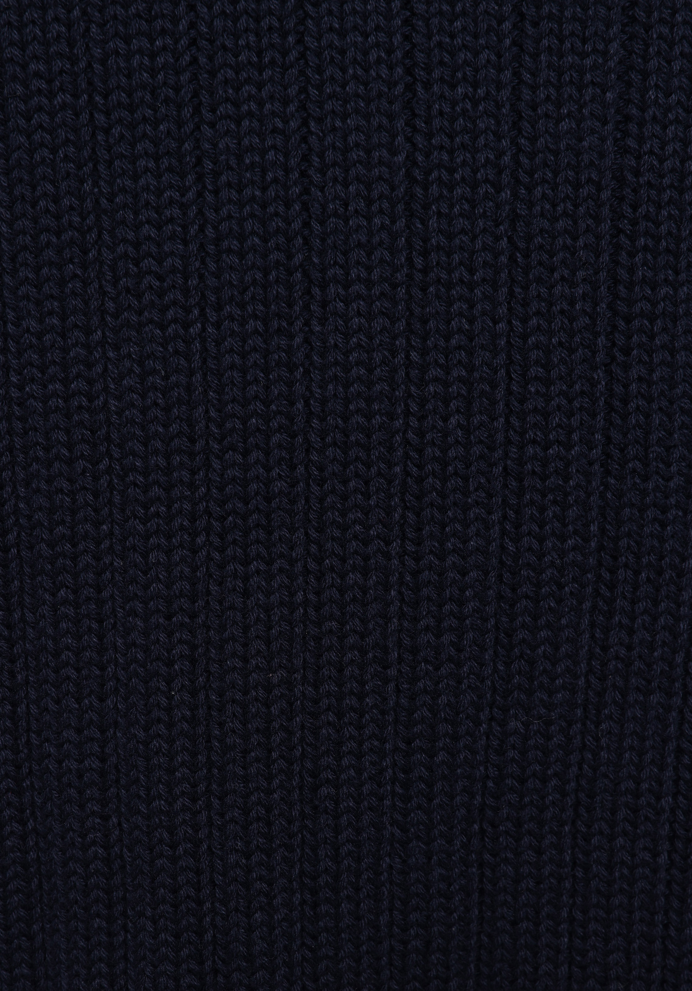 Regular Fit Yuvarlak Yaka Düz Kadın Lacivert Kazak