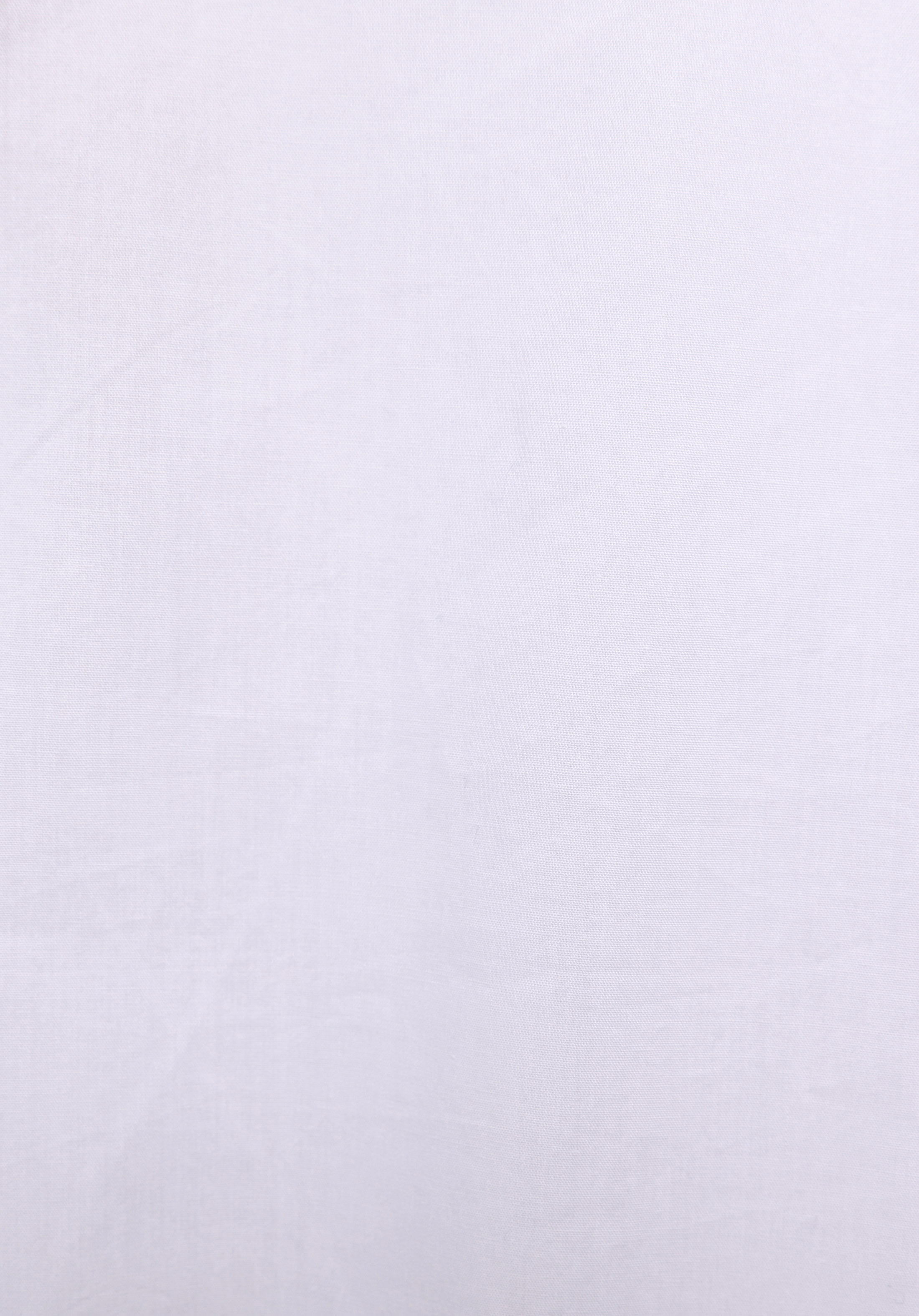 Boyfriend Fit Shirt Neck Düz Kadın Beyaz Uzun Kol Gömlek