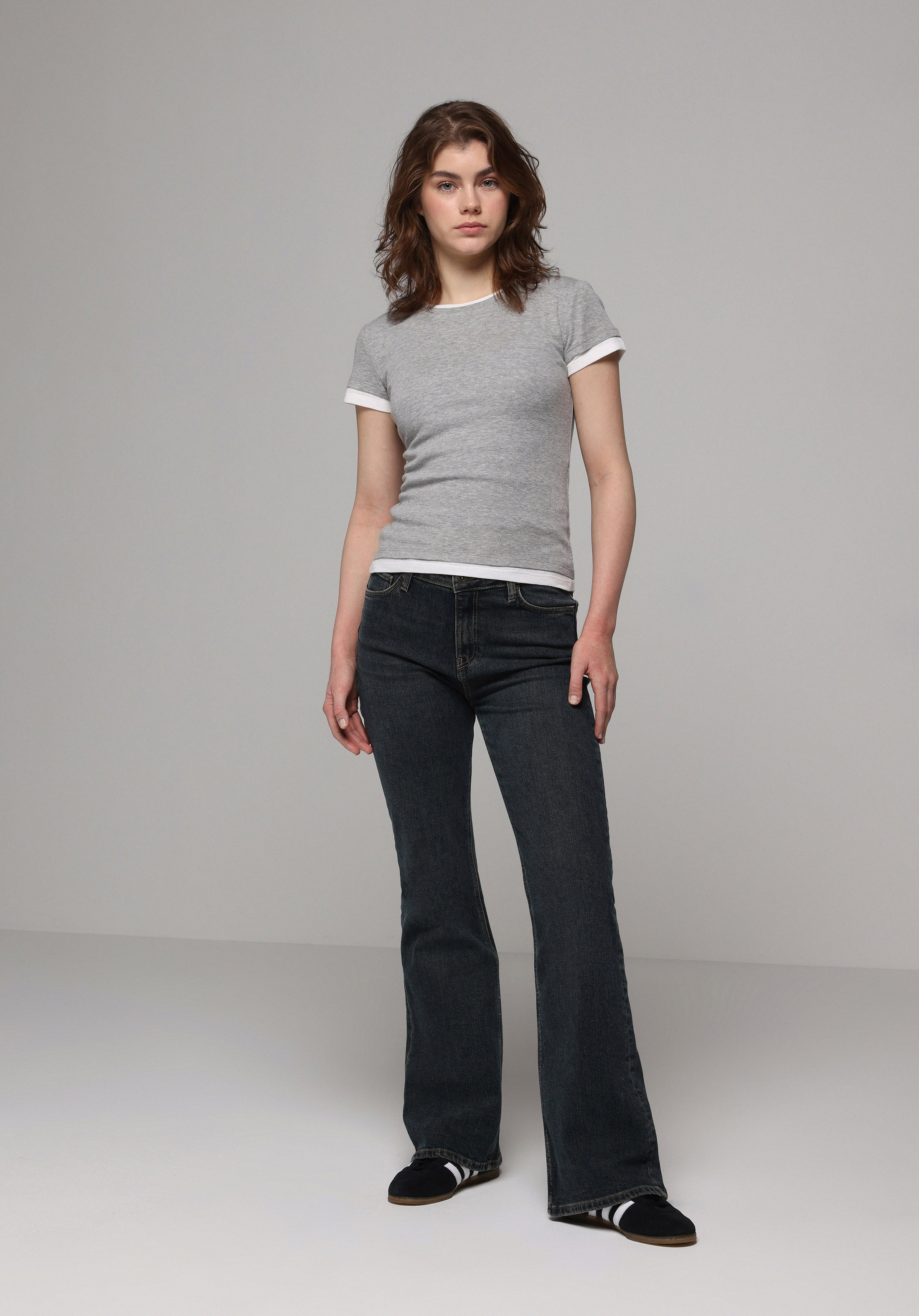 Regular Fit   Kadın Koyu İndigo Jean Pantolon