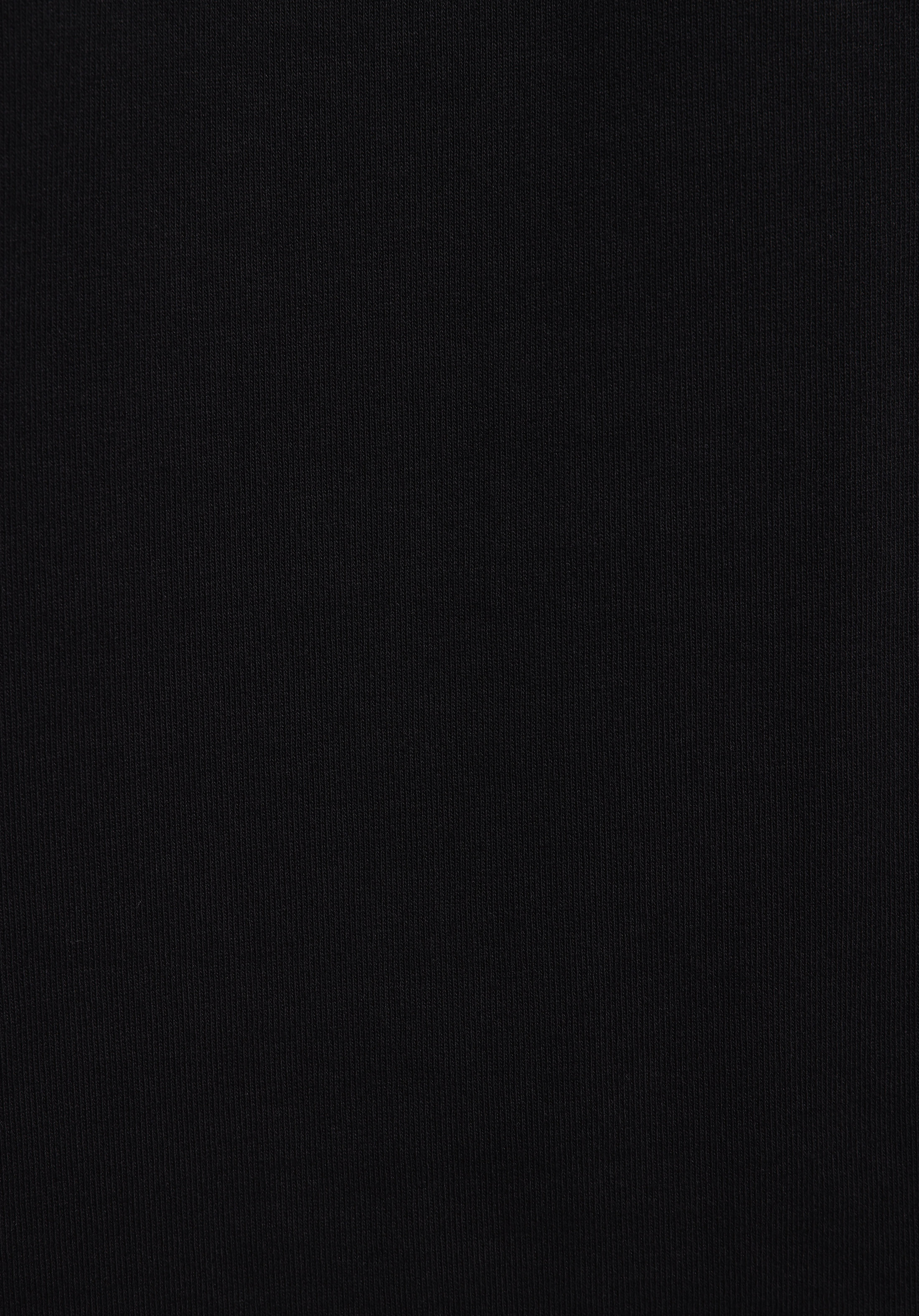 Comfort Fit Yuvarlak Yaka Düz Erkek Siyah Kısa Kol Tişört