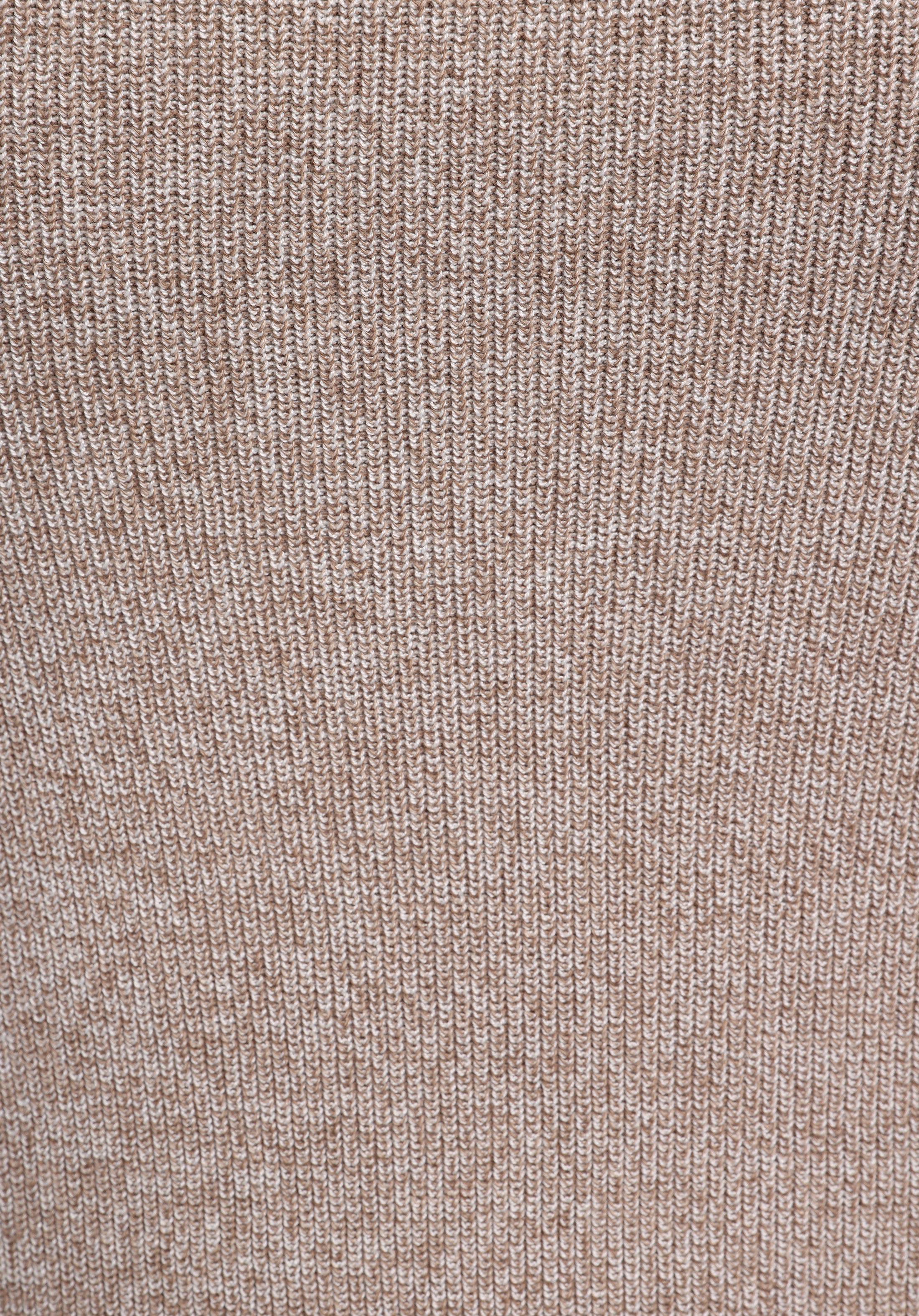 Regular Fit Yuvarlak Yaka Jakarlı Erkek Gri Kazak