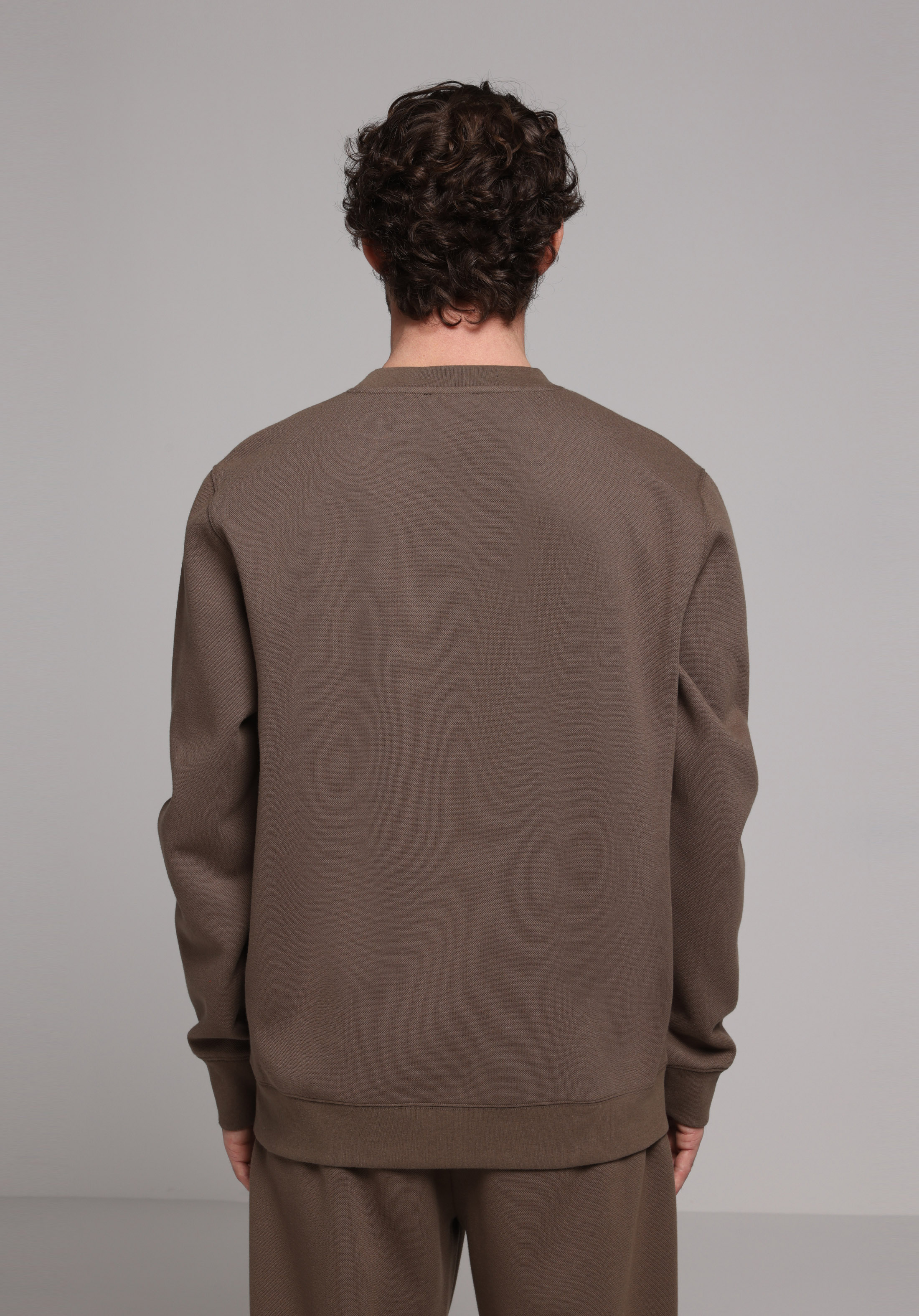 Regular Fit   Erkek Gri Sweatshirt