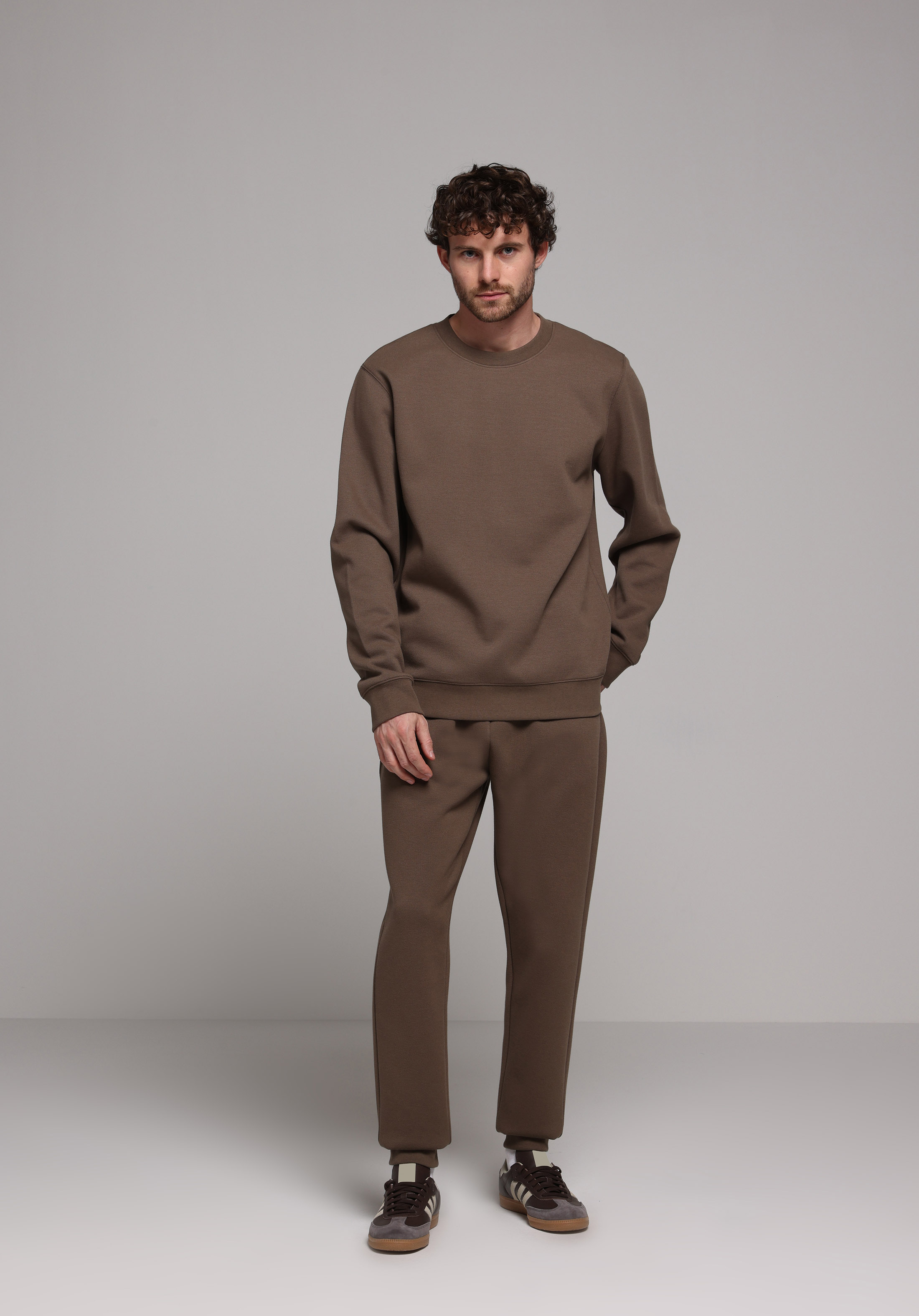 Regular Fit   Erkek Gri Sweatshirt