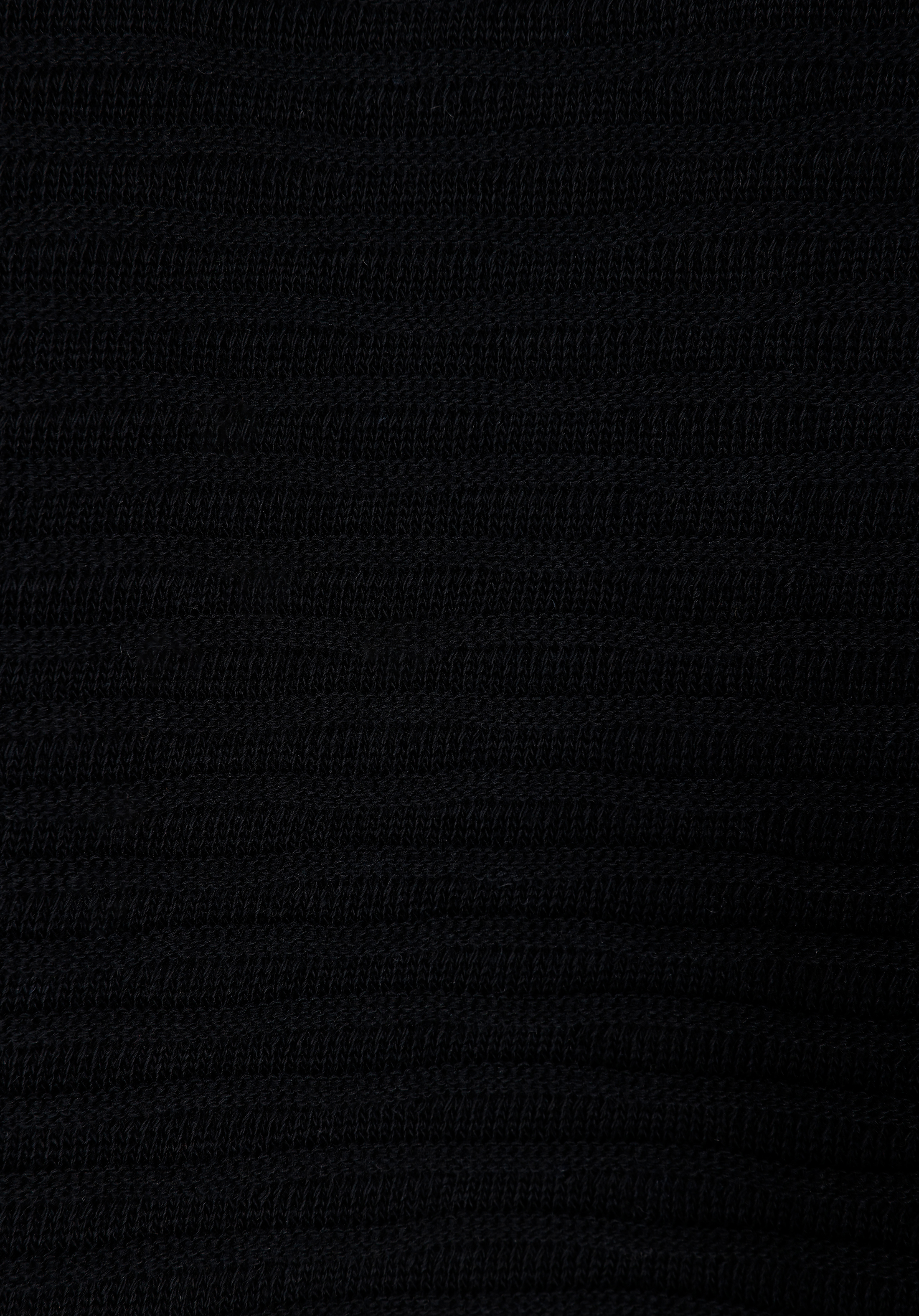 Comfort Fit Yuvarlak Yaka  Erkek Siyah Kısa Kol Kazak