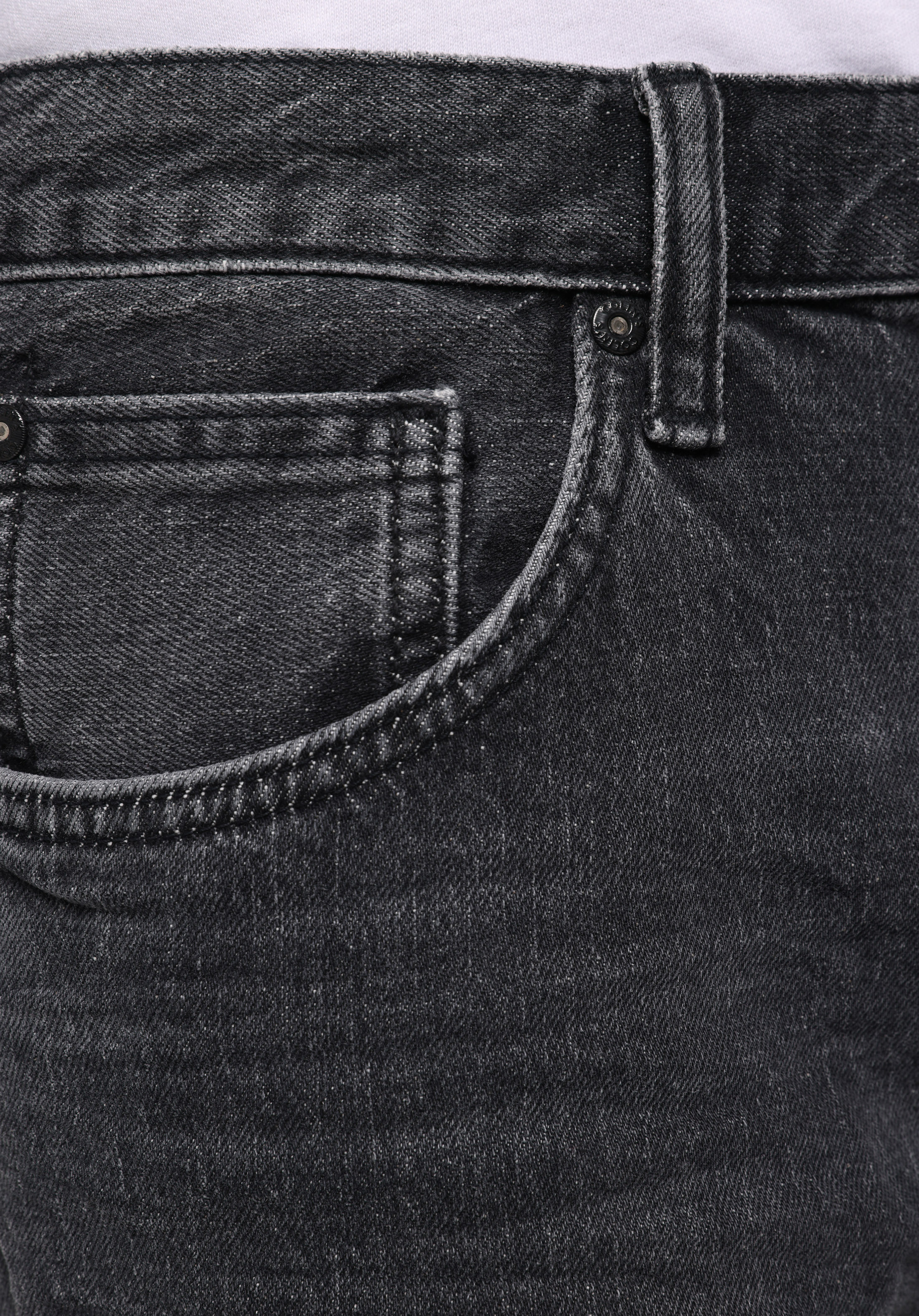 Relaxed Fit   Erkek Siyah Jean Pantolon