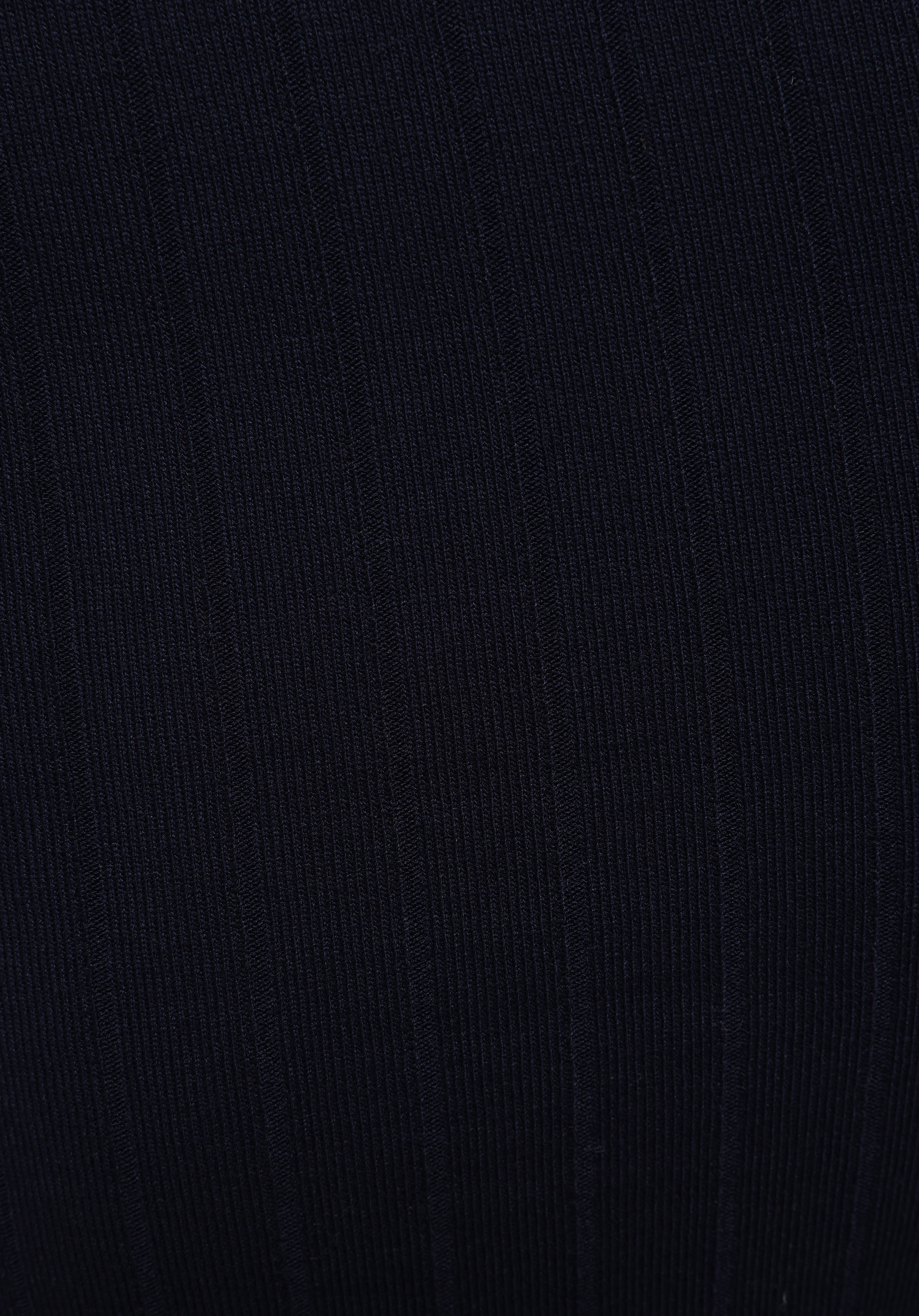 Slim Fit Yuvarlak Yaka Düz Kadın Lacivert Kısa Kol Tişört