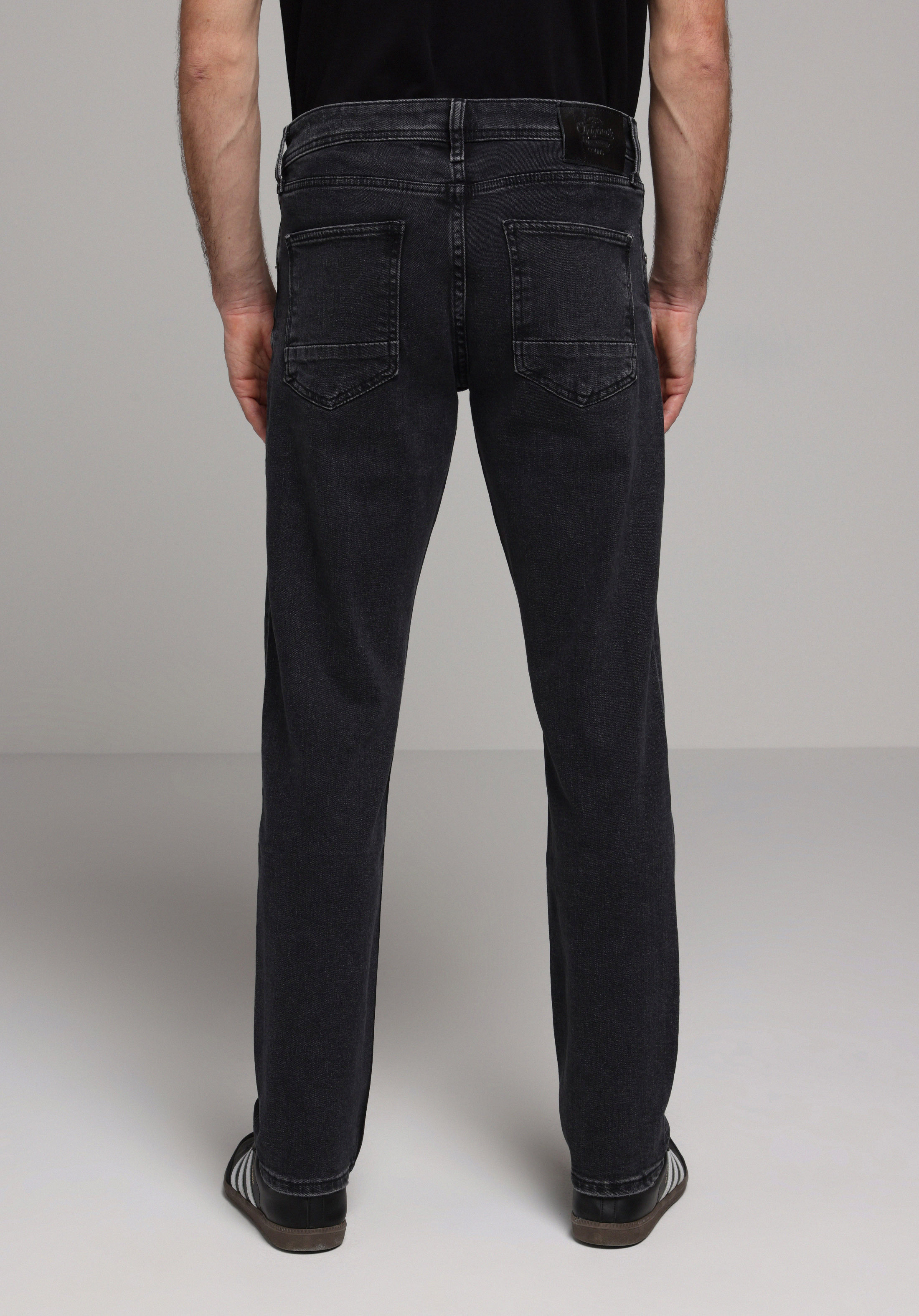 Straight Fit   Erkek Siyah Jean Pantolon