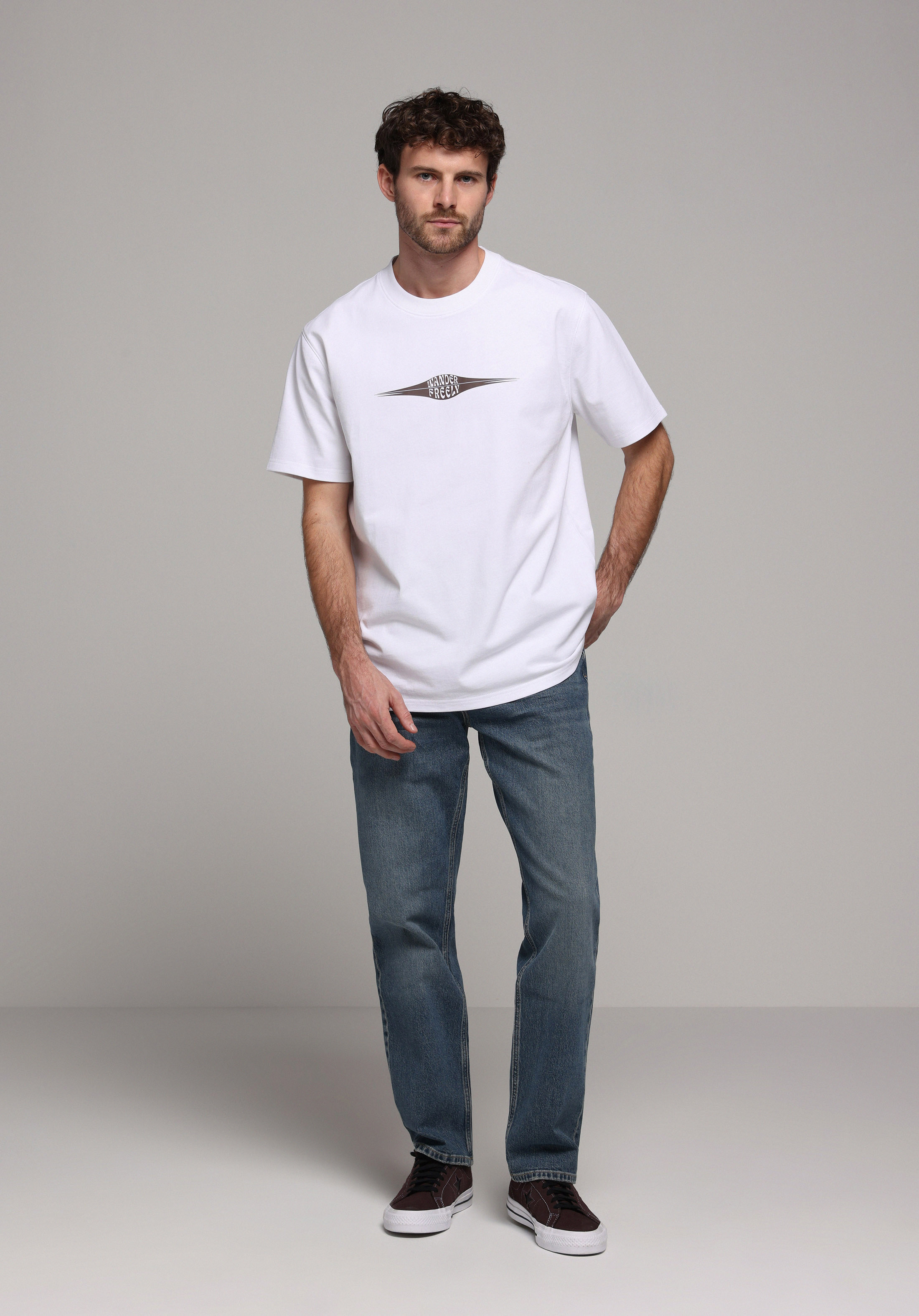 Regular Fit   Erkek İndigo Jean Pantolon