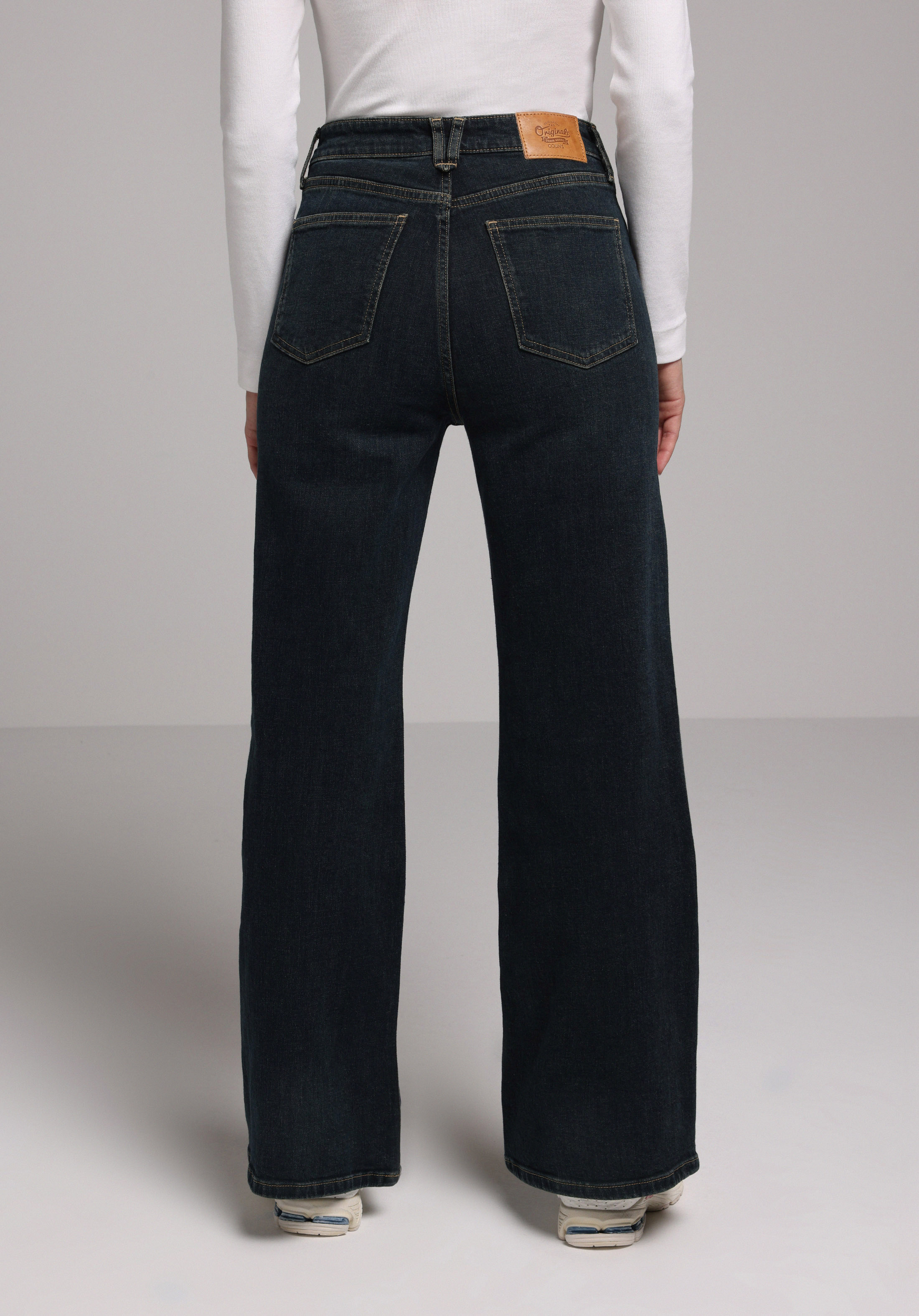 Regular Fit   Kadın Koyu İndigo Jean Pantolon