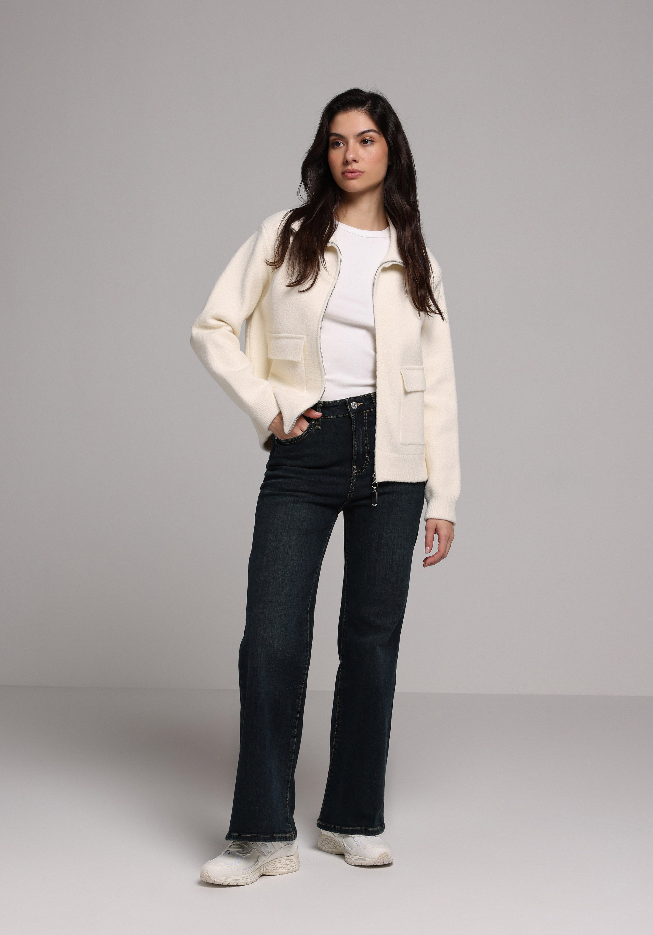 Regular Fit   Kadın Koyu İndigo Jean Pantolon