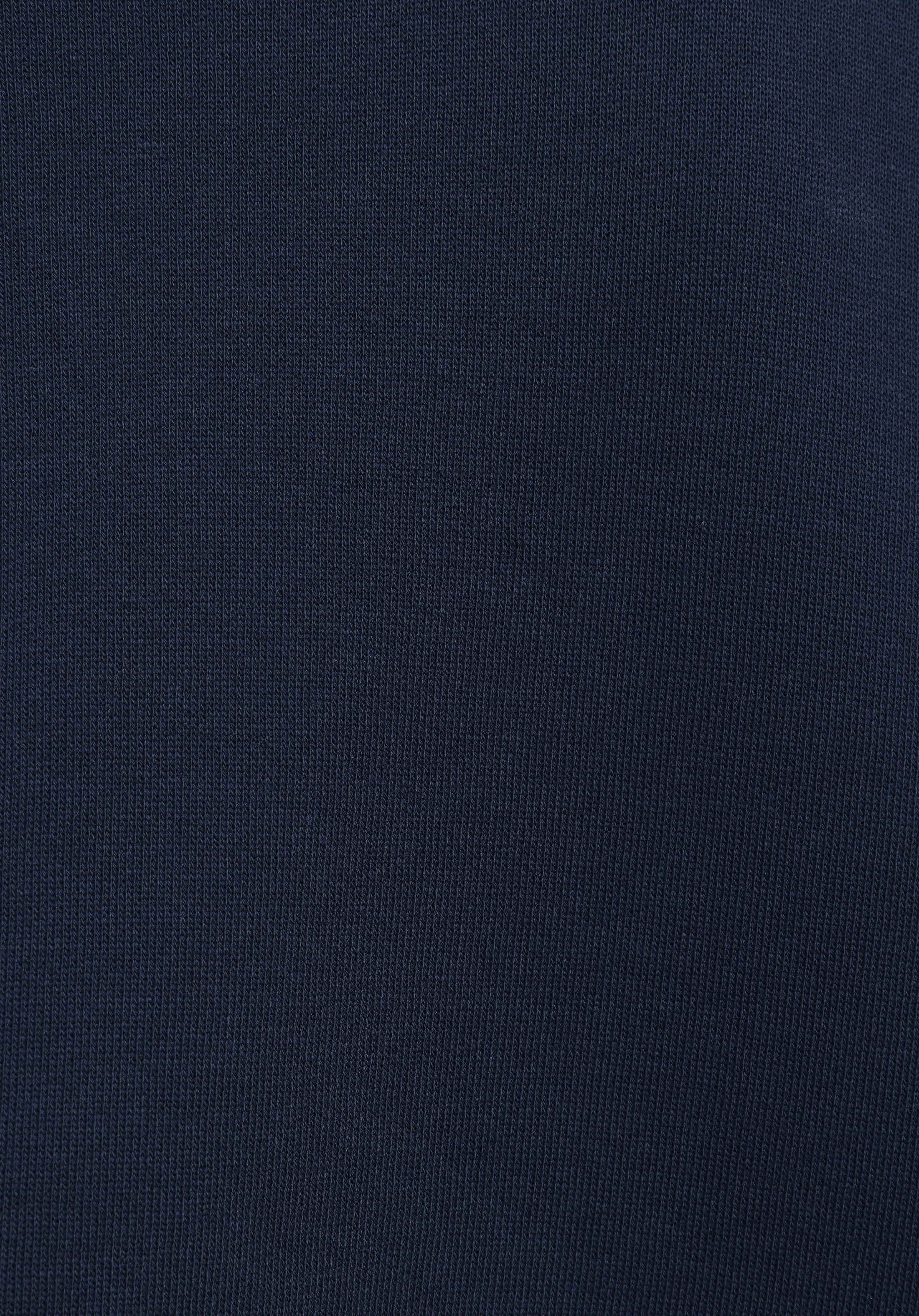 Relax Fit Yuvarlak Yaka Düz Kadın Lacivert Sweatshirt