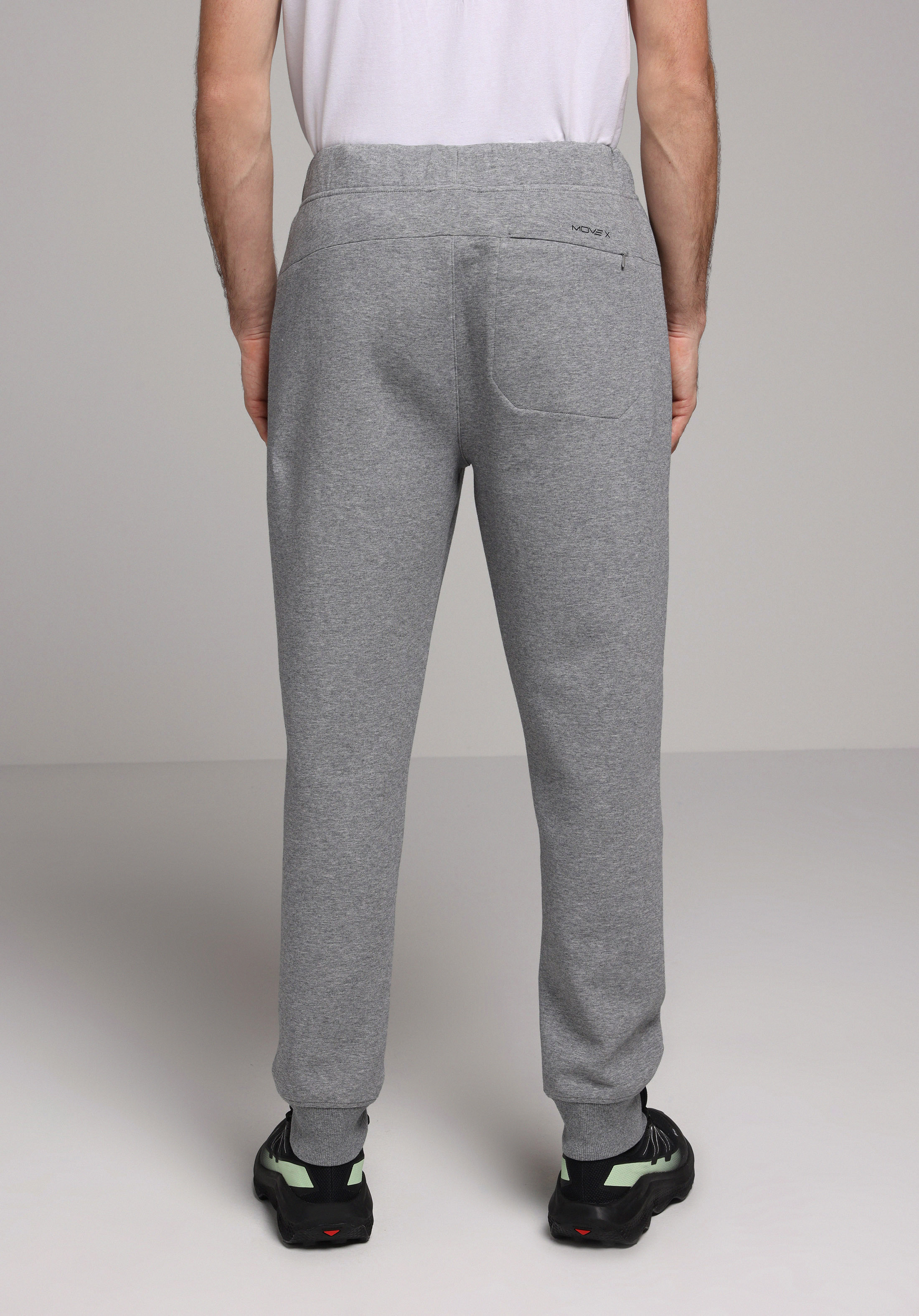 Regular Fit Orta Bel Düz Erkek Gri Eşofman Altı