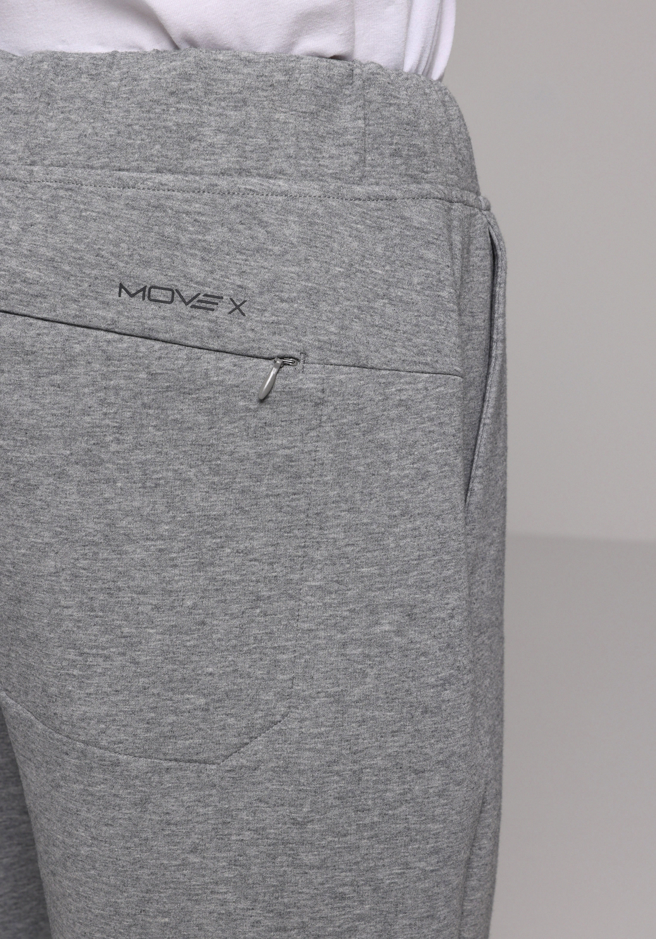 Regular Fit Orta Bel Düz Erkek Gri Eşofman Altı