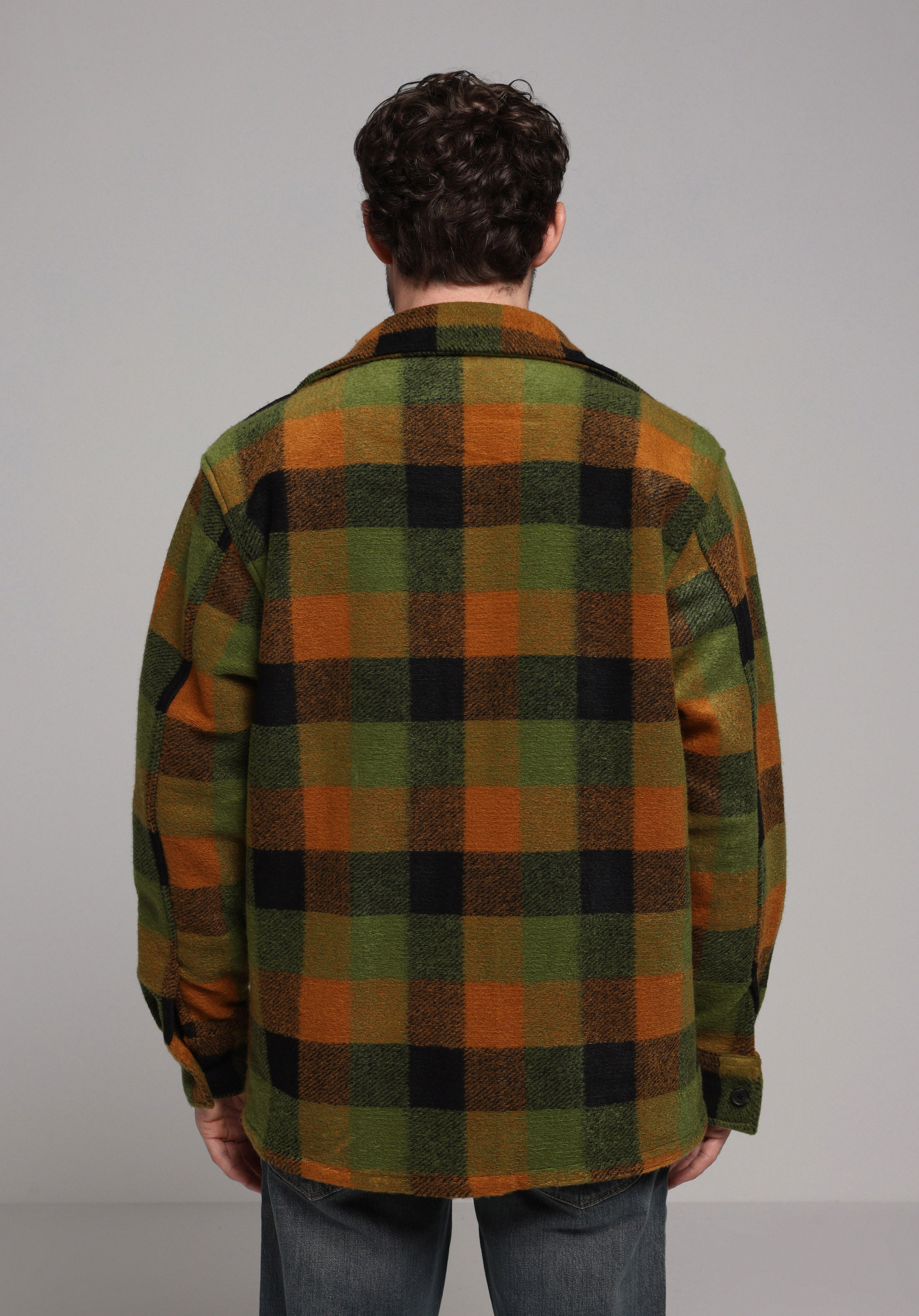 Comfort Fit   Erkek Yeşil Shacket