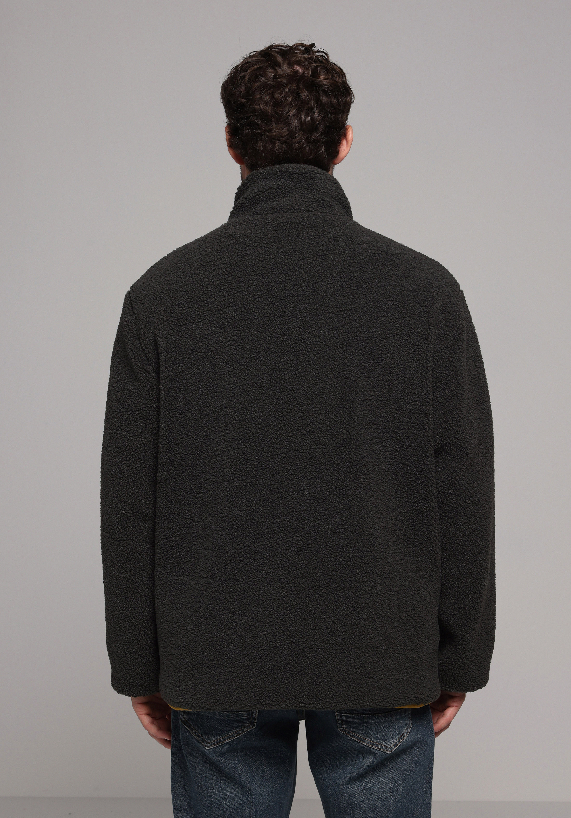 Regular Fit     Erkek Yeşil Mont