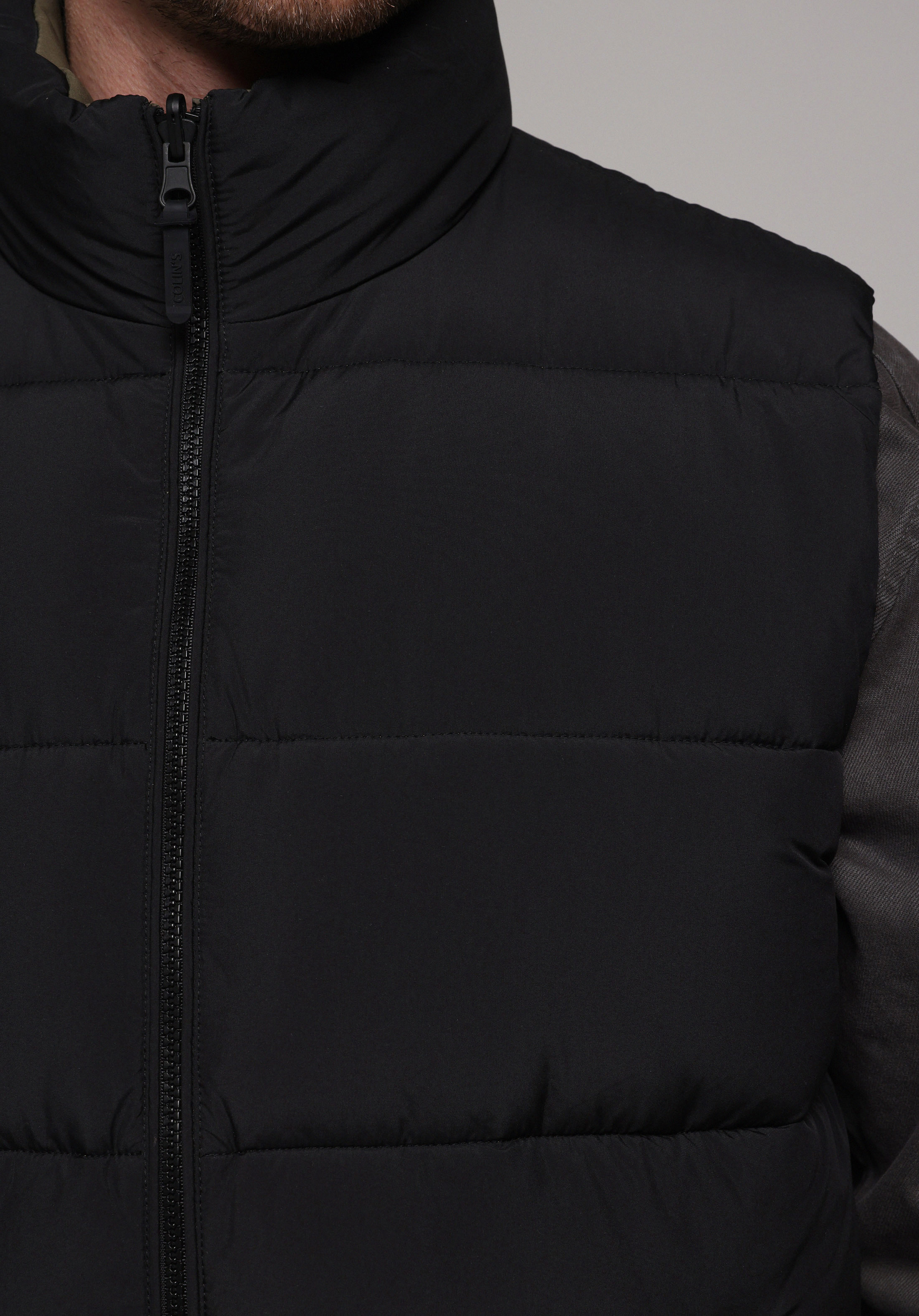 Regular Fit     Erkek Siyah Yelek