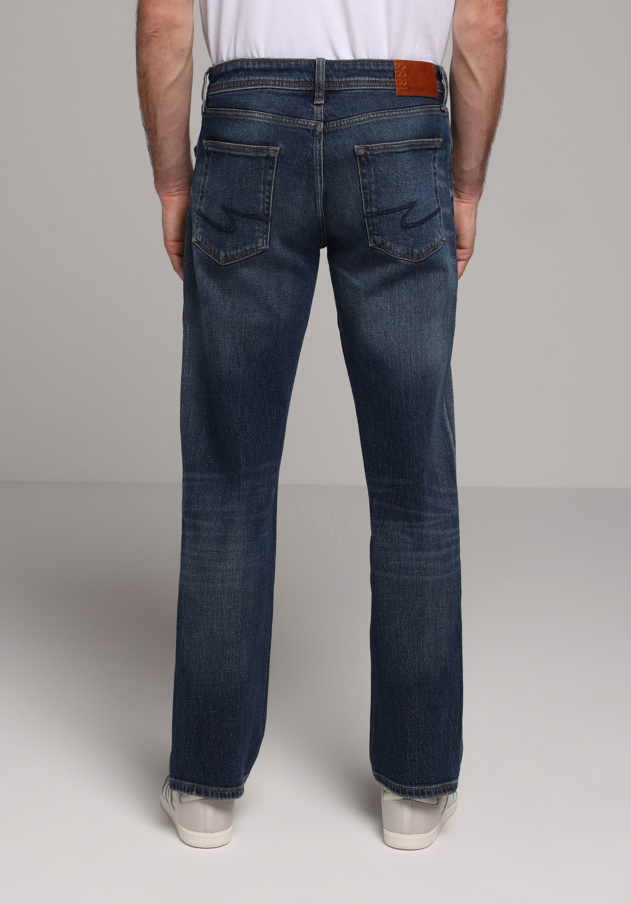 Regular Fit   Erkek İndigo Jean Pantolon
