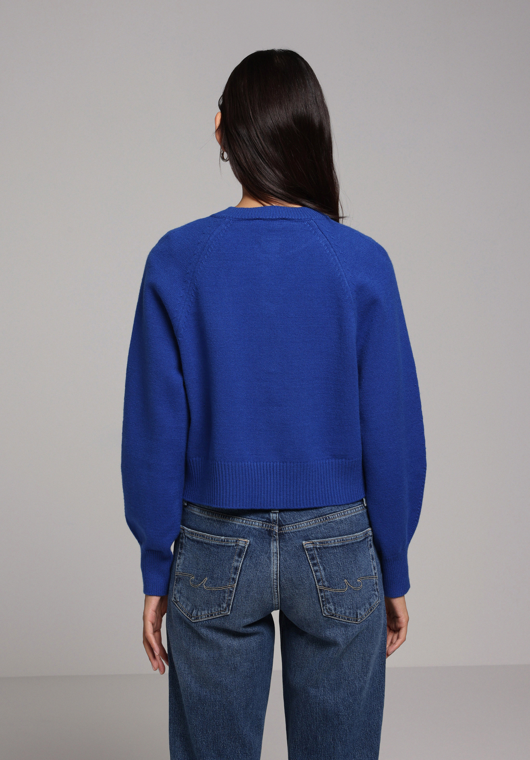 Regular Fit   Kadın Mavi Hırka