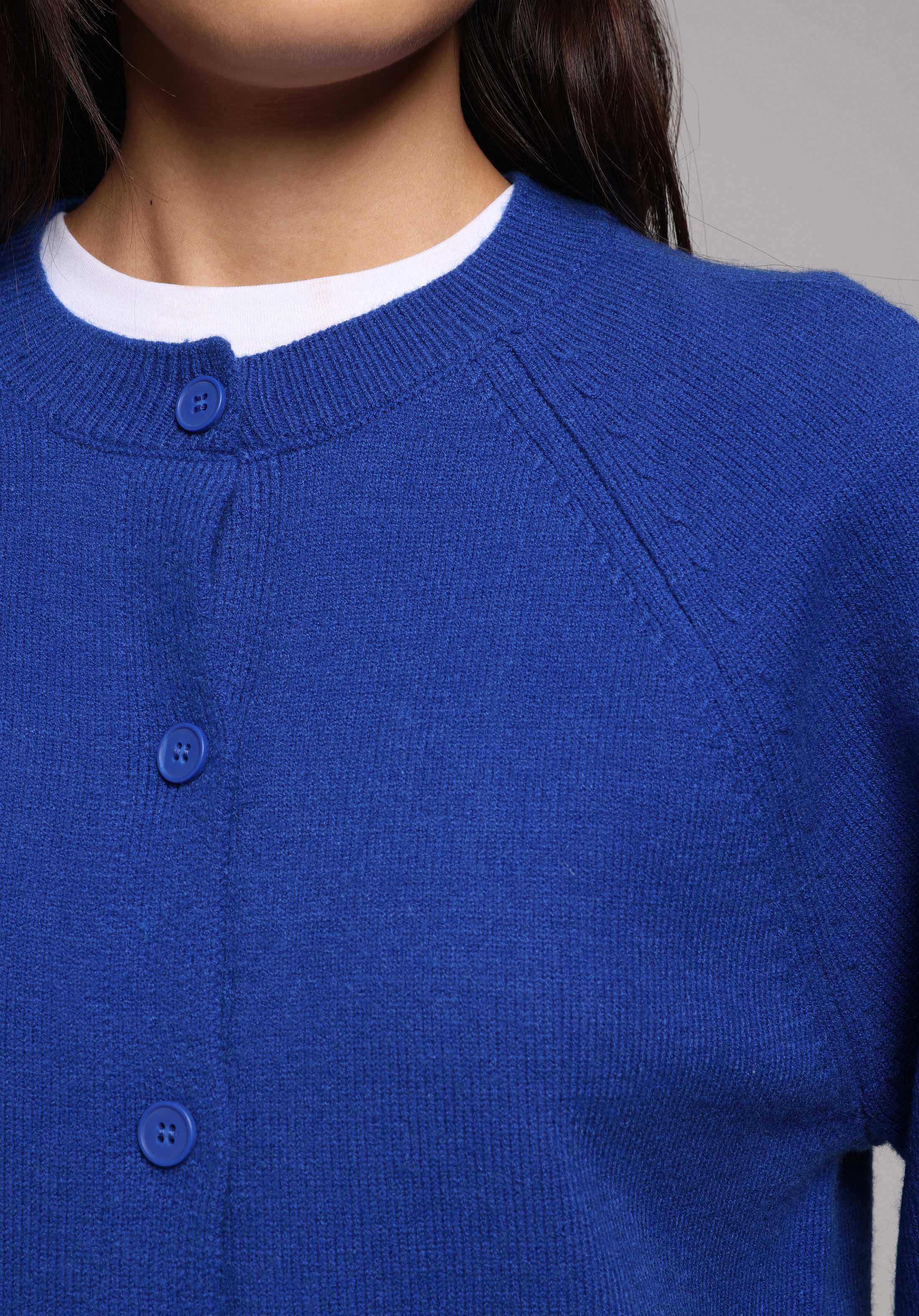 Regular Fit   Kadın Mavi Hırka