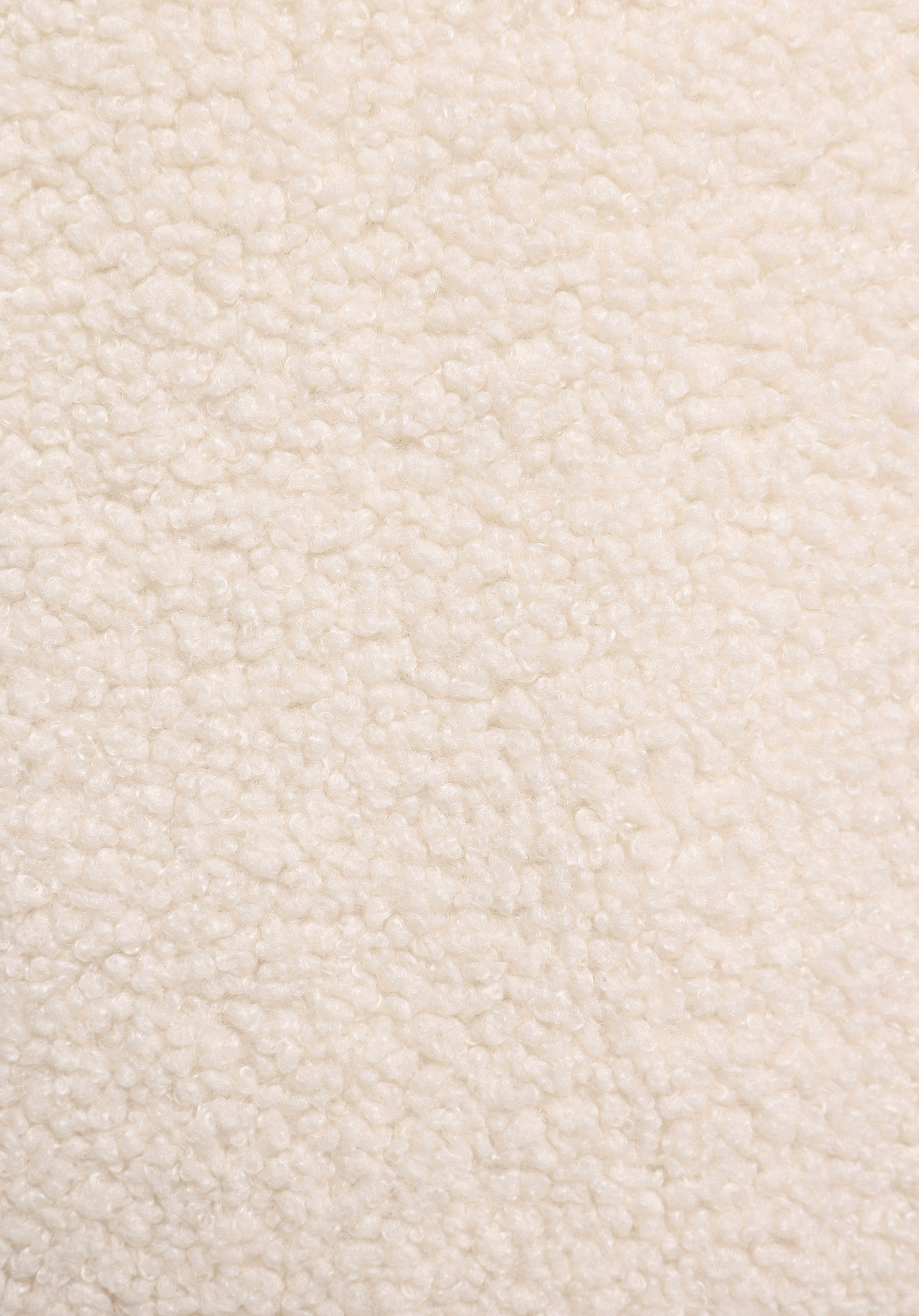 Regular Fit Dik Yaka Fermuarlı Astarlı Çift Yönlü Kadın Ekru Yelek