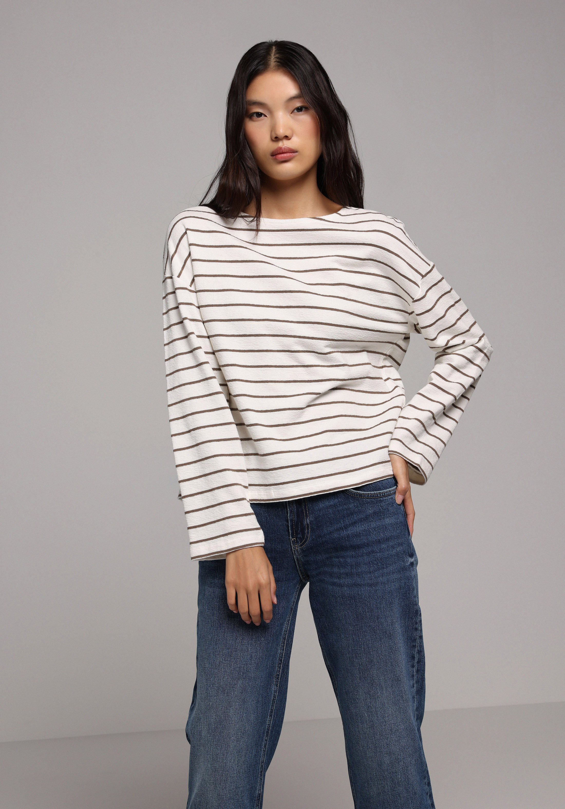 Regular Fit   Kadın Kahverengi Tişört