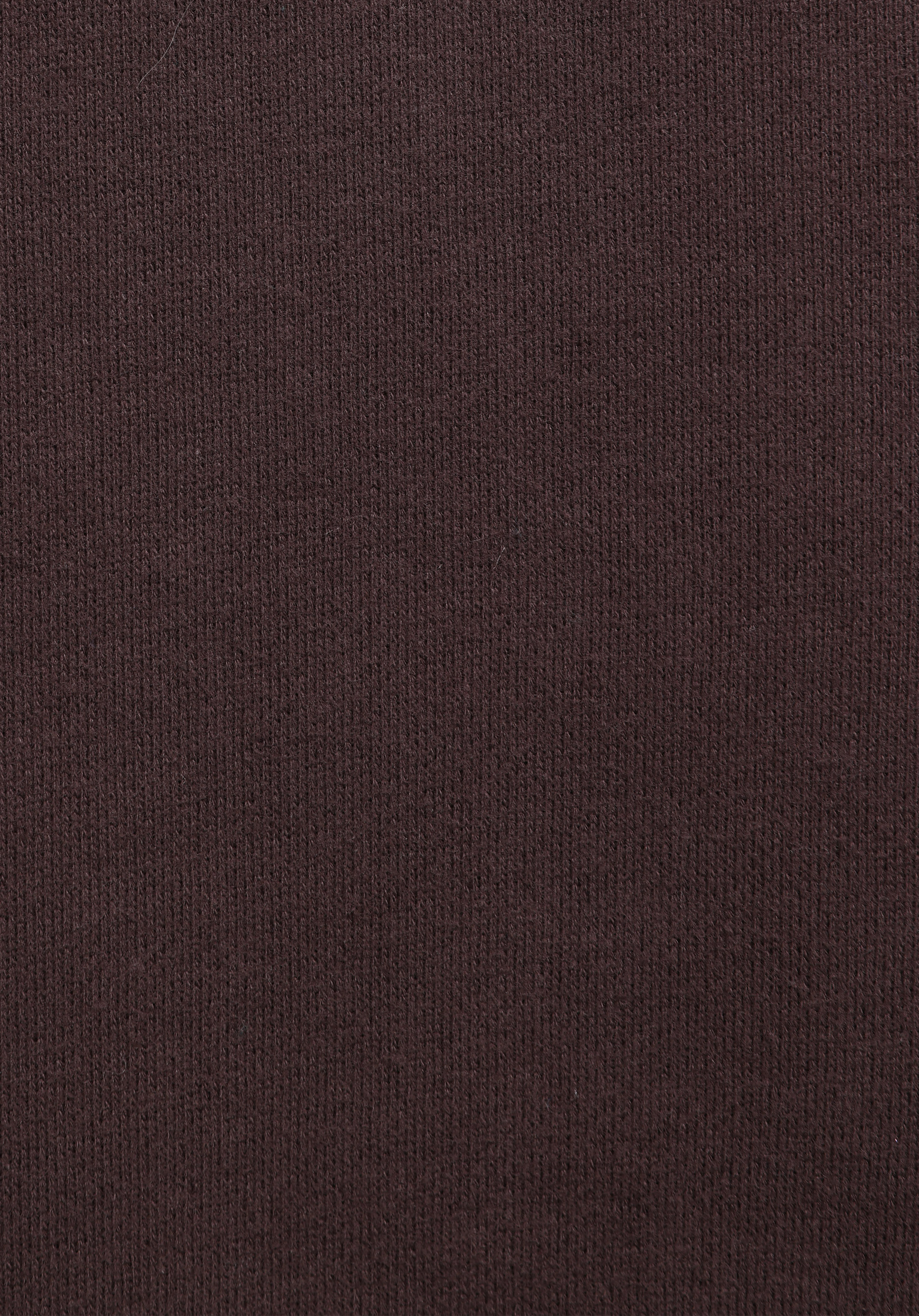 Relax Fit Kapüşonlu Düz Kadın Kahverengi Sweatshirt