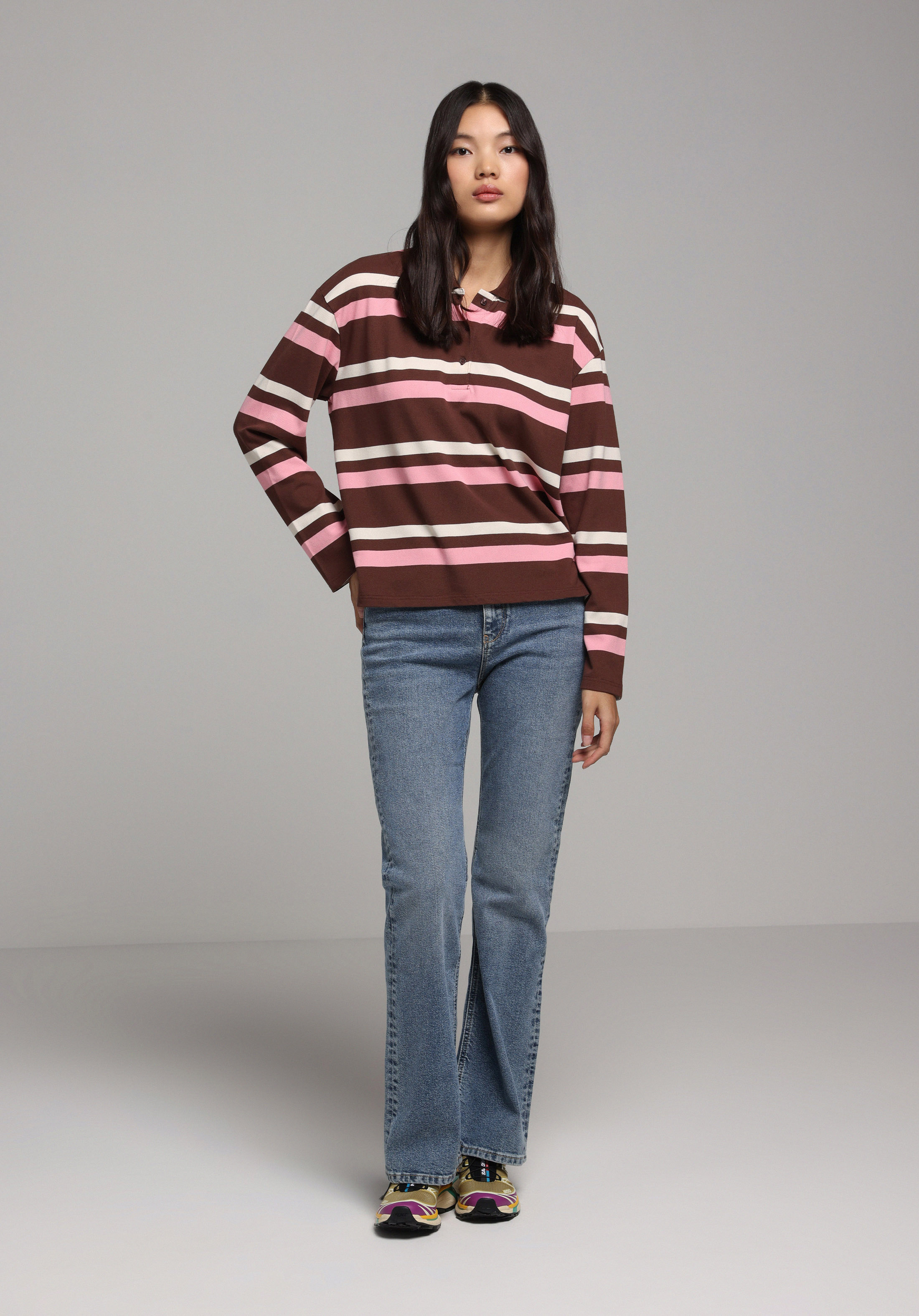 Regular Fit   Kadın İndigo Jean Pantolon