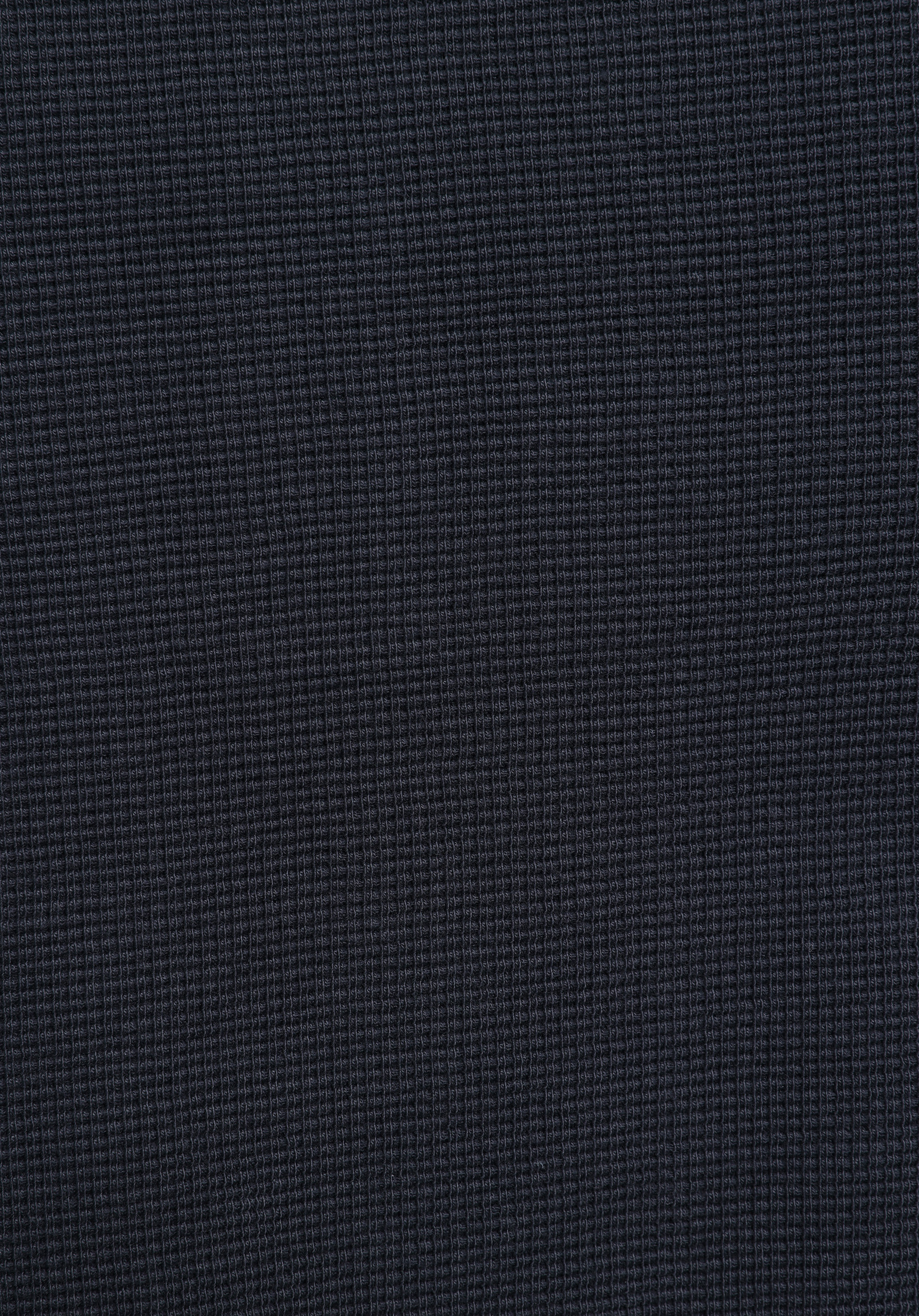 Regular Fit Düğmeli Yaka Düz Erkek Antrasit Uzun Kol Tişört