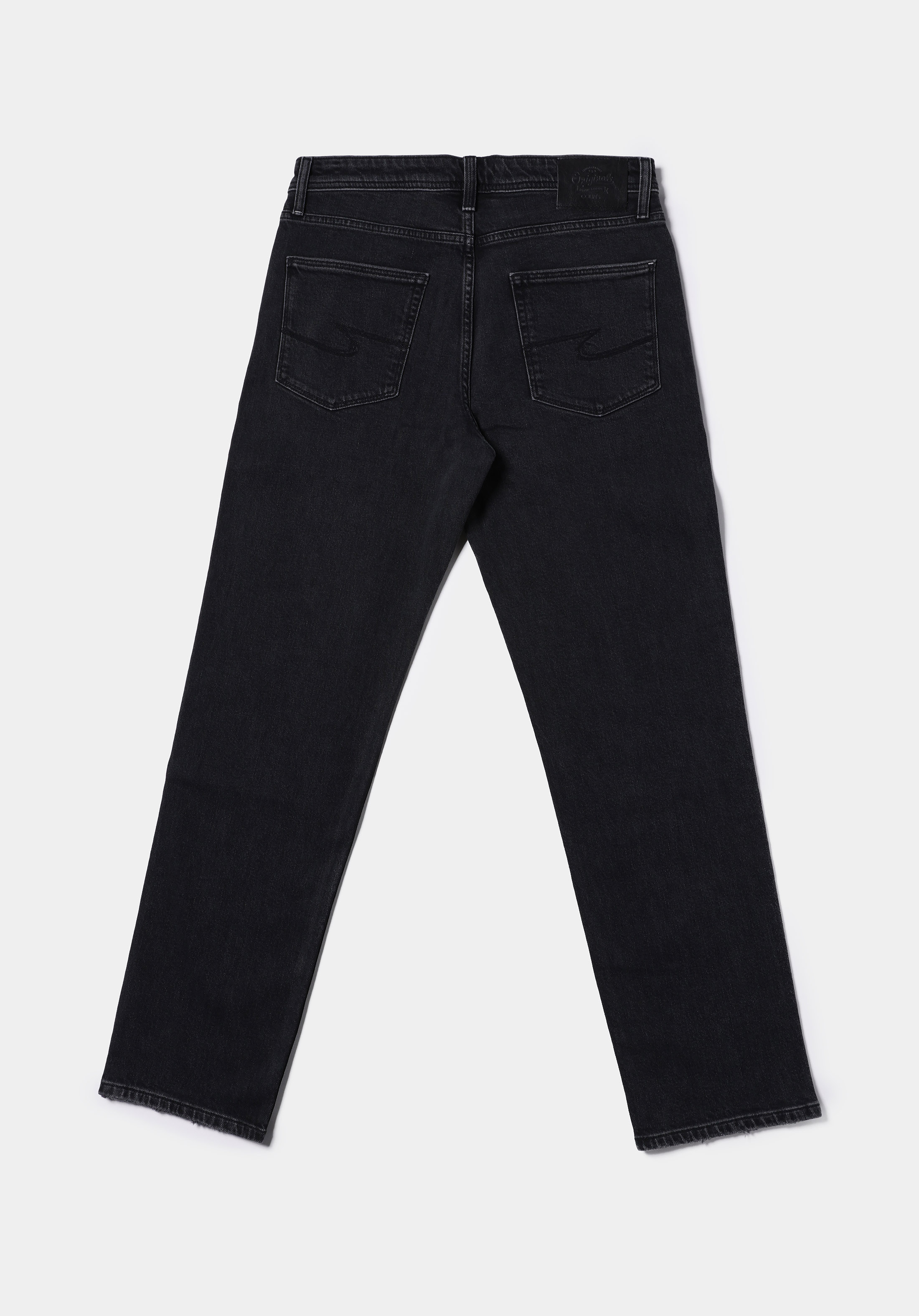 Loose Straight Fit   Erkek Siyah Jean Pantolon