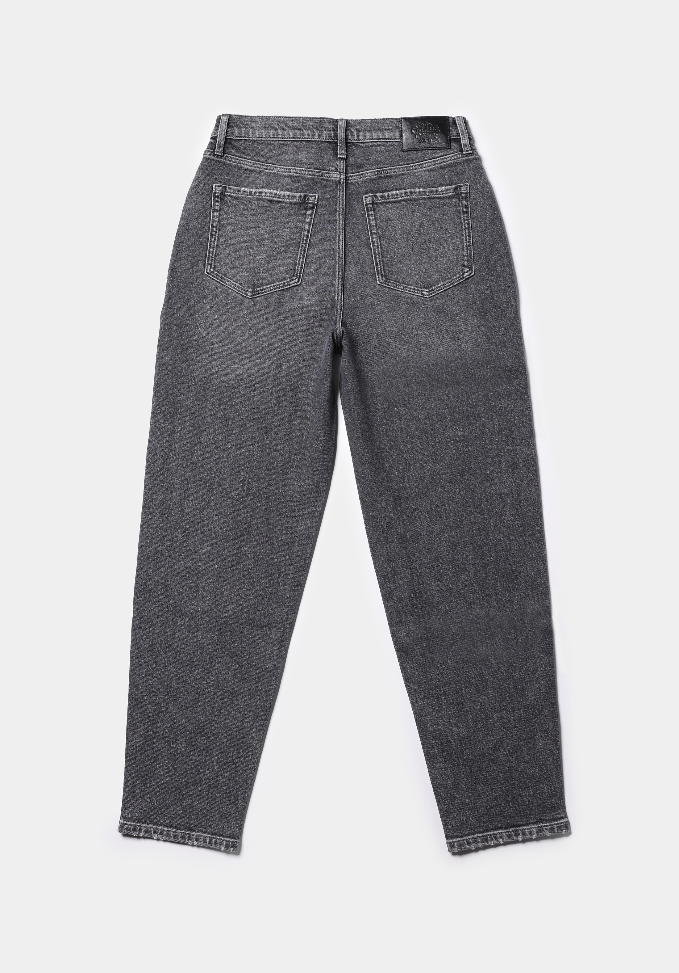 Mom Fit   Kadın Siyah Jean Pantolon