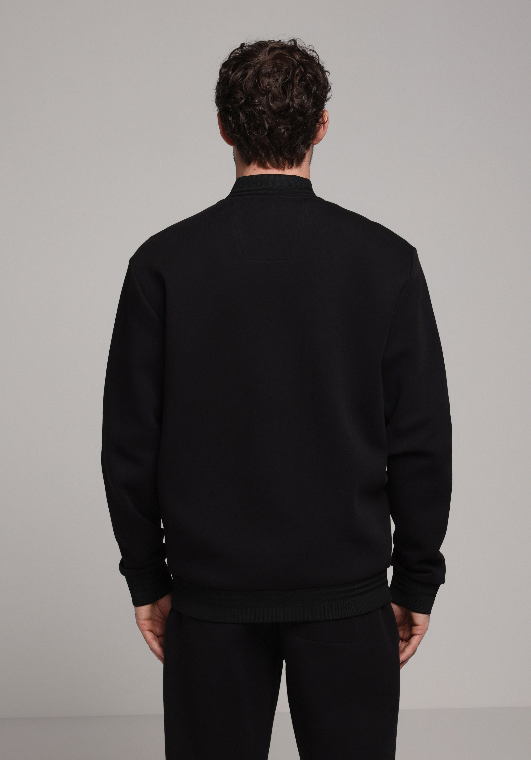 Regular Fit    Erkek Siyah Ceket