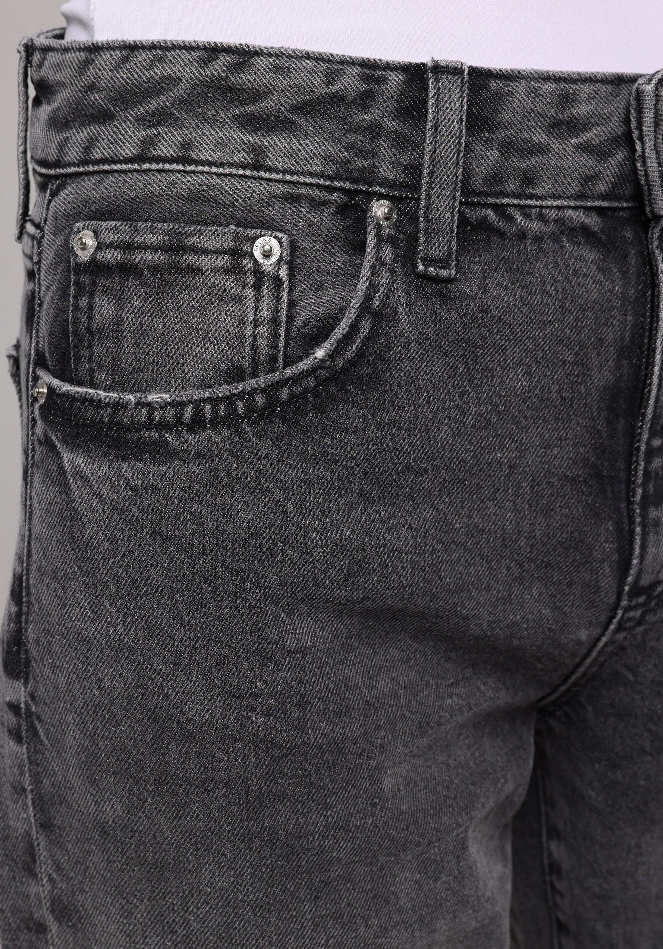 Straight Fit   Kadın Siyah Jean Pantolon