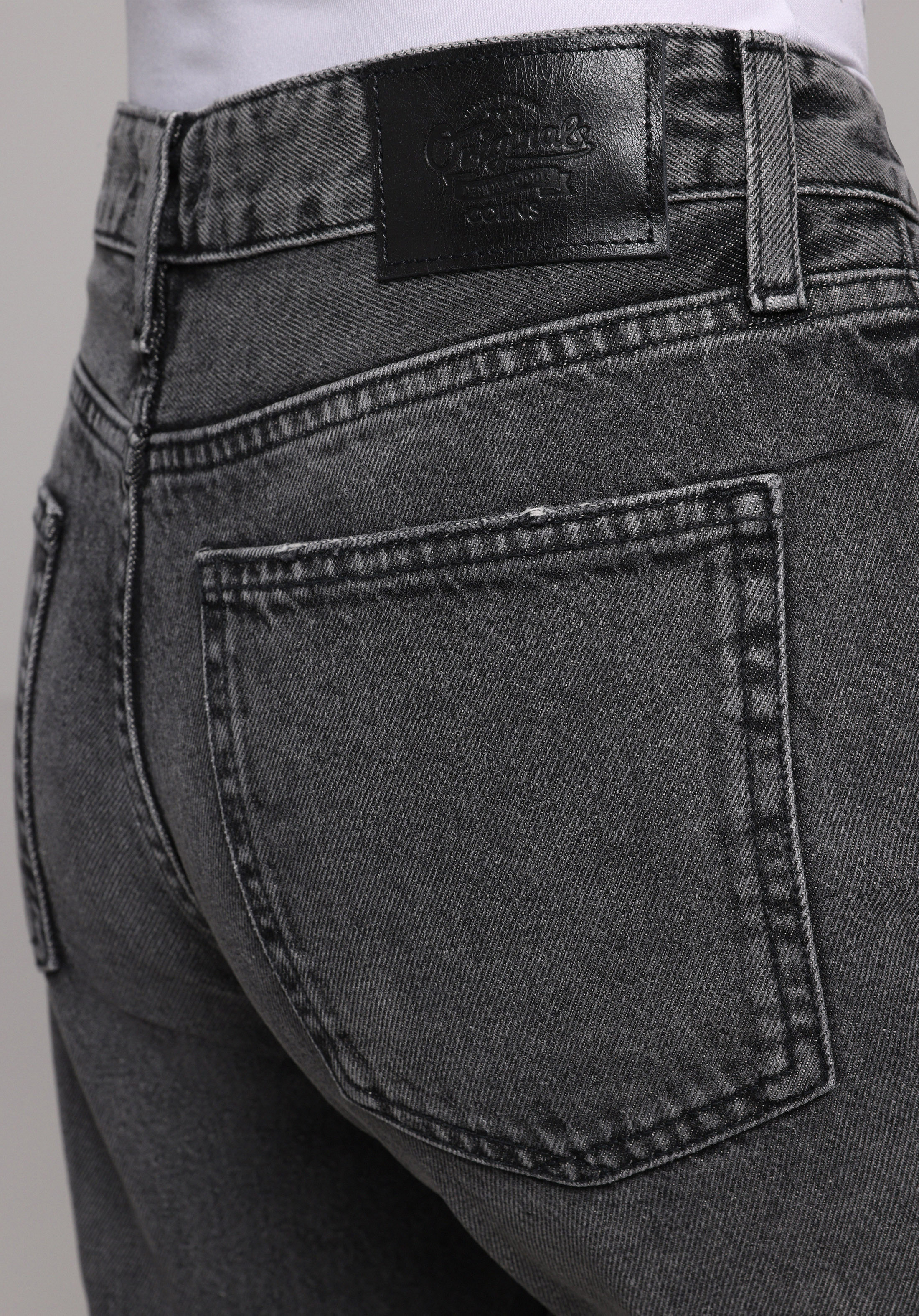 Straight Fit   Kadın Siyah Jean Pantolon